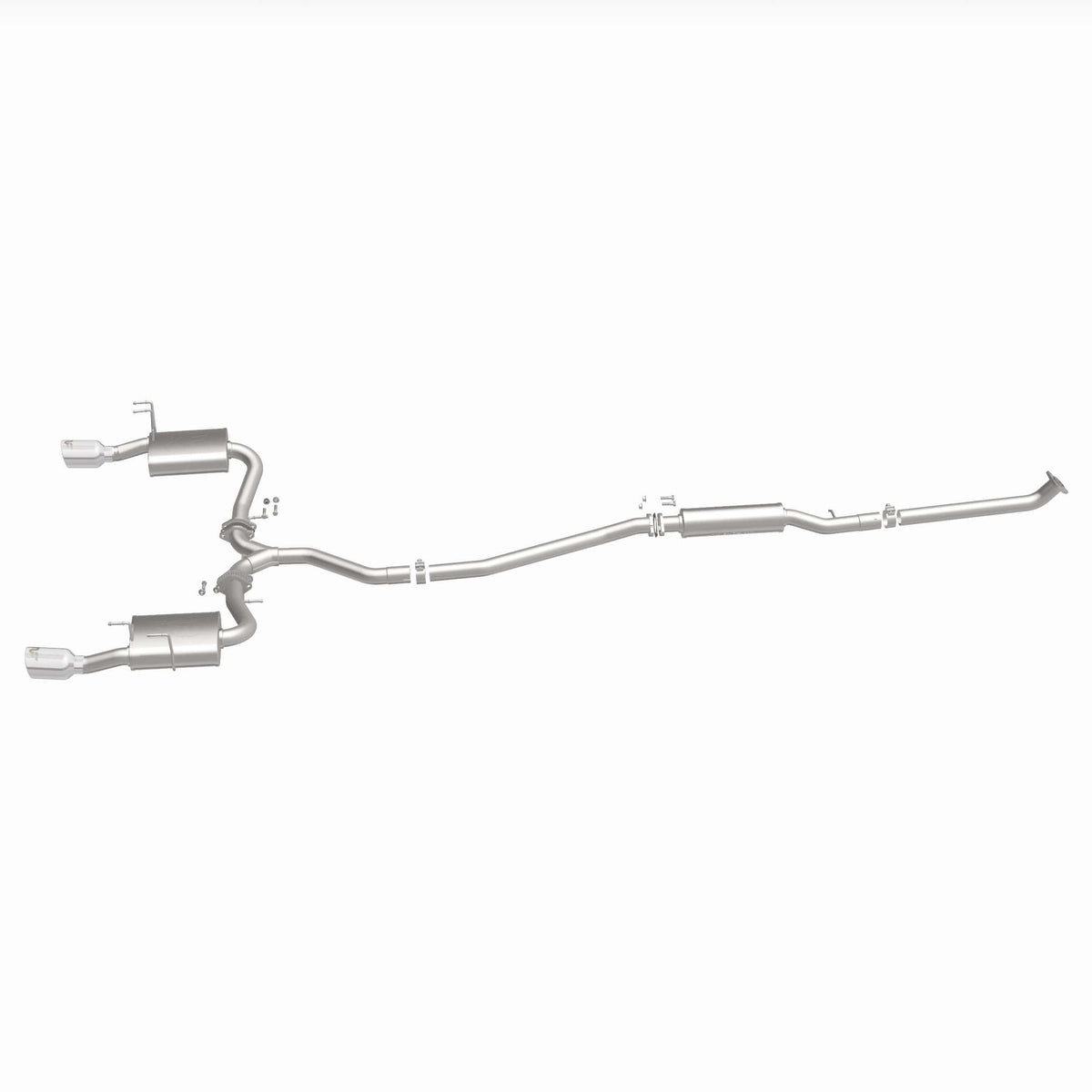 MagnaFlow Exhaust Products Exhaust MagnaFlow Exhaust Products 19312 - Street Series Polished Cat-Back System