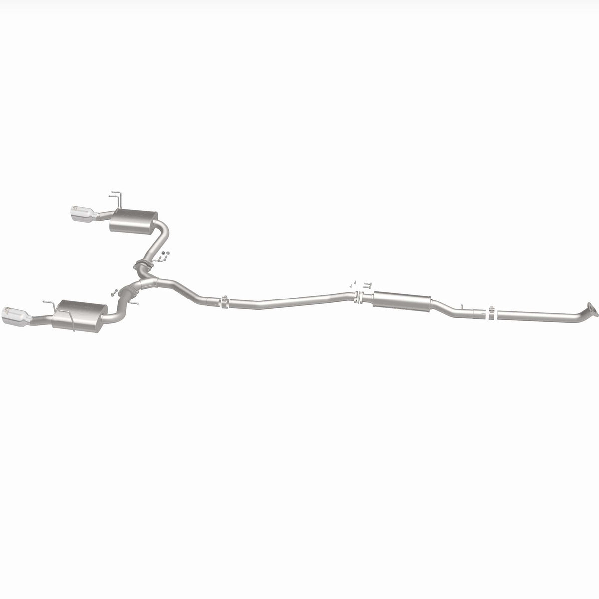 MagnaFlow Exhaust Products Exhaust MagnaFlow Exhaust Products 19312 - Street Series Polished Cat-Back System