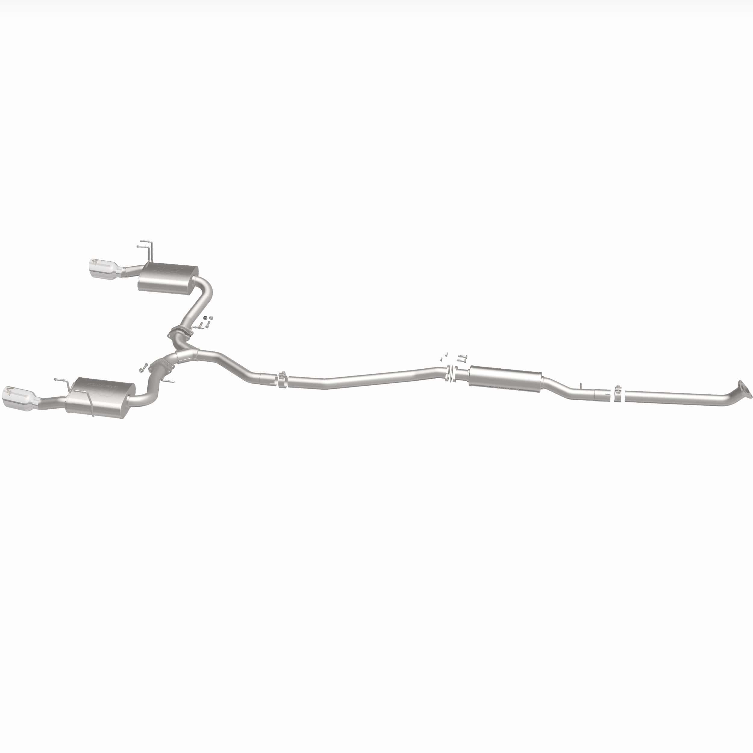 MagnaFlow Exhaust Products Exhaust MagnaFlow Exhaust Products 19312 - Street Series Polished Cat-Back System