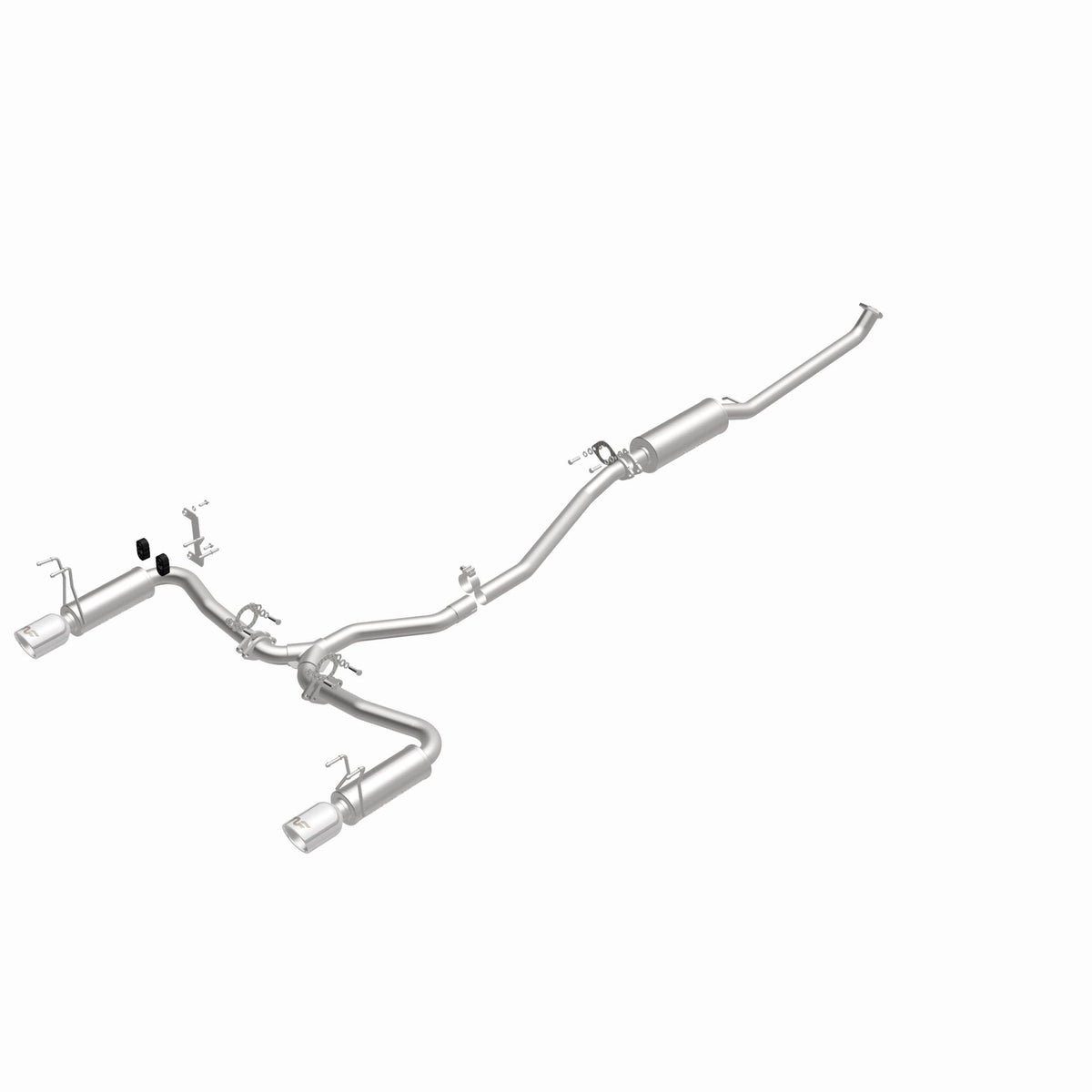 MagnaFlow Exhaust Products 19313 - Street Series Polished Cat-Back System 1