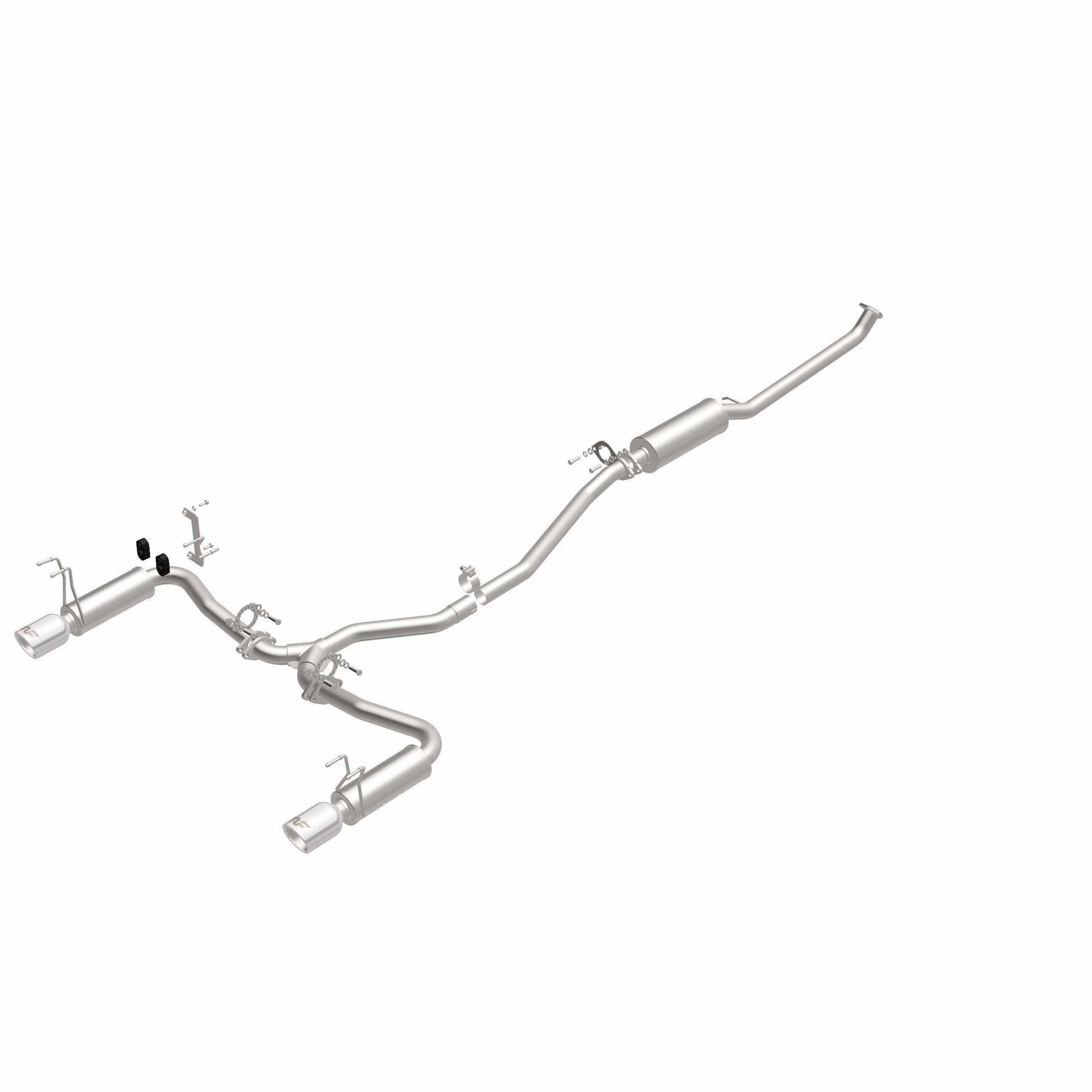 MagnaFlow Exhaust Products 19313 - Street Series Polished Cat-Back System 1