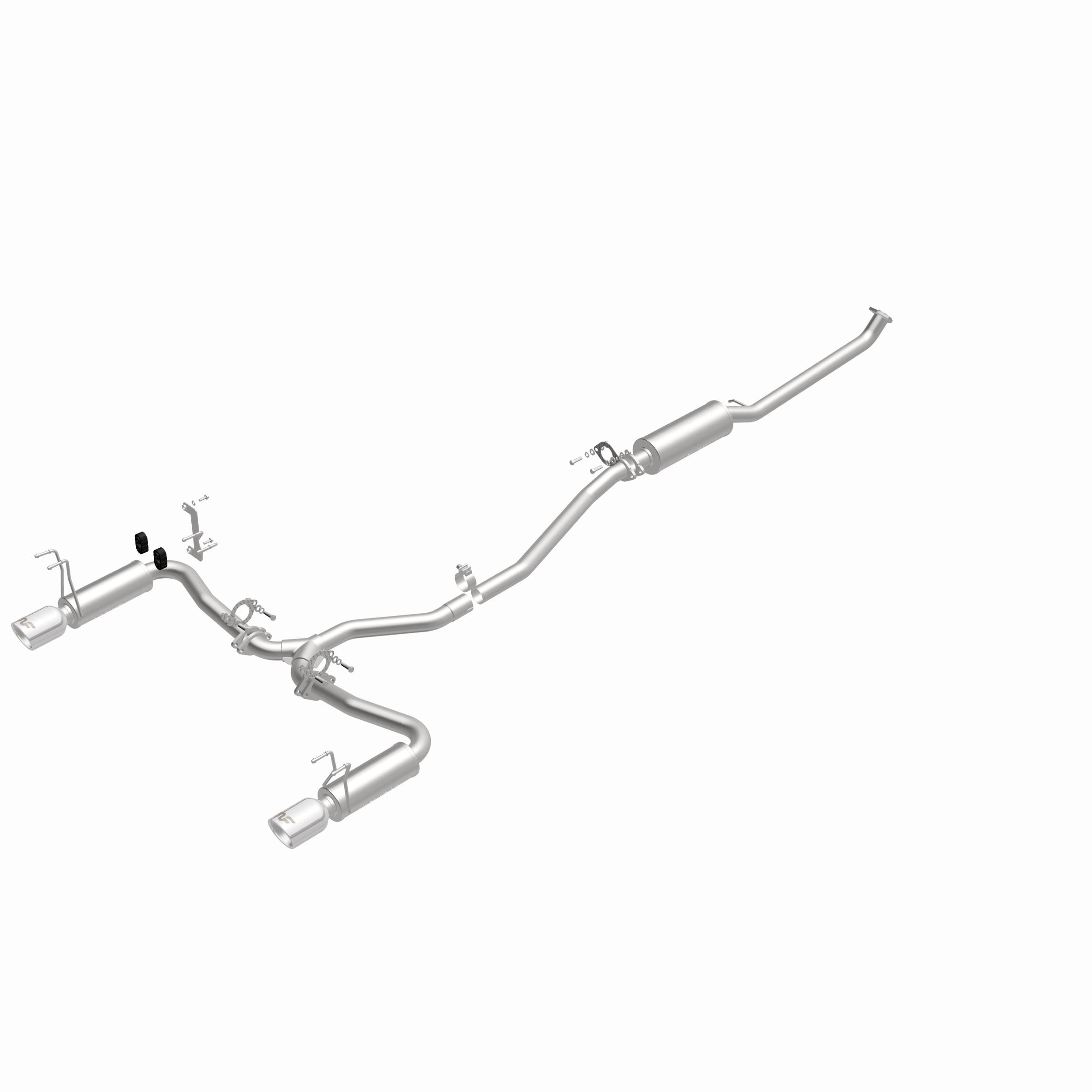 MagnaFlow Exhaust Products 19313 - Street Series Polished Cat-Back System 2