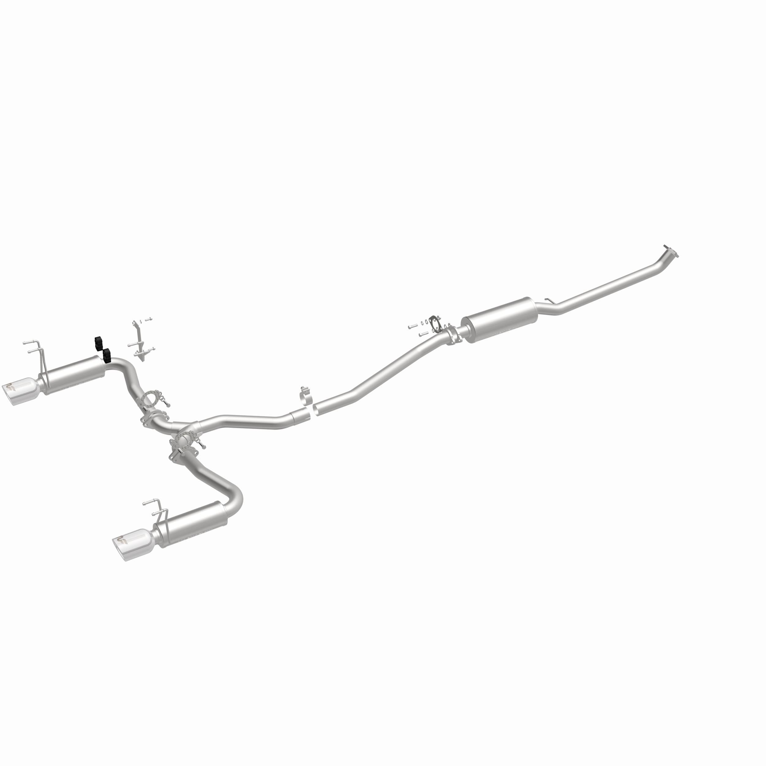 MagnaFlow Exhaust Products 19313 - Street Series Polished Cat-Back System 4
