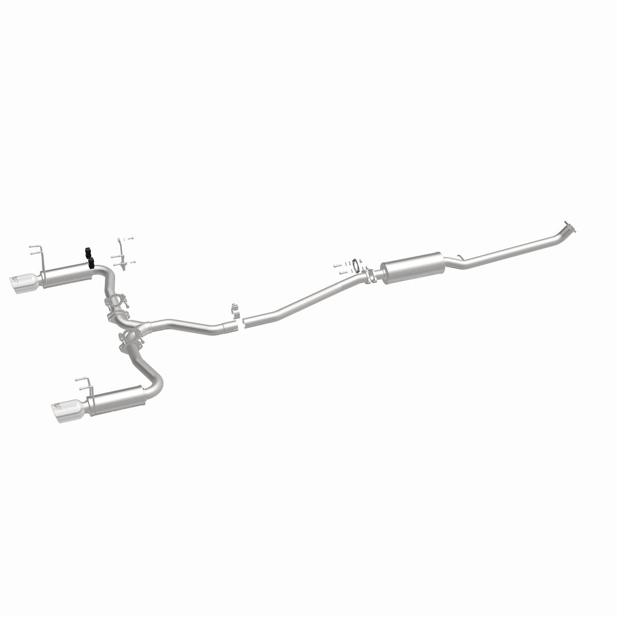 MagnaFlow Exhaust Products 19313 - Street Series Polished Cat-Back System 5