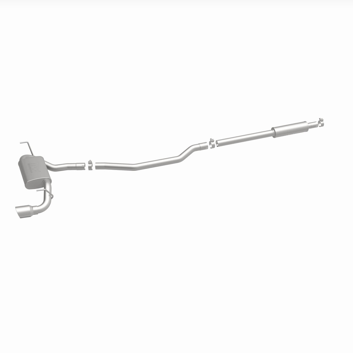 MagnaFlow Exhaust Products 19324 - Street Series Polished Cat-Back System 3