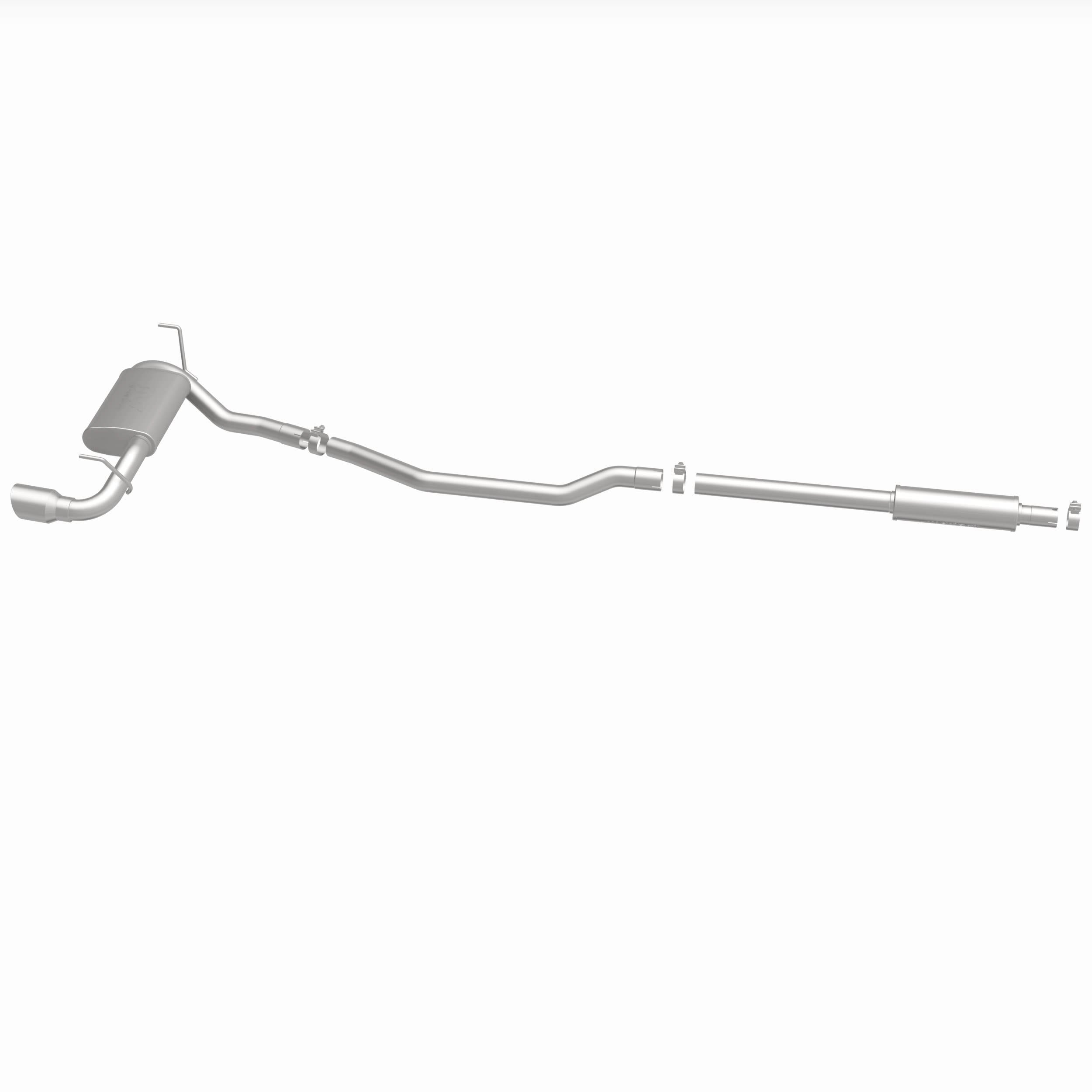 MagnaFlow Exhaust Products 19324 - Street Series Polished Cat-Back System 5