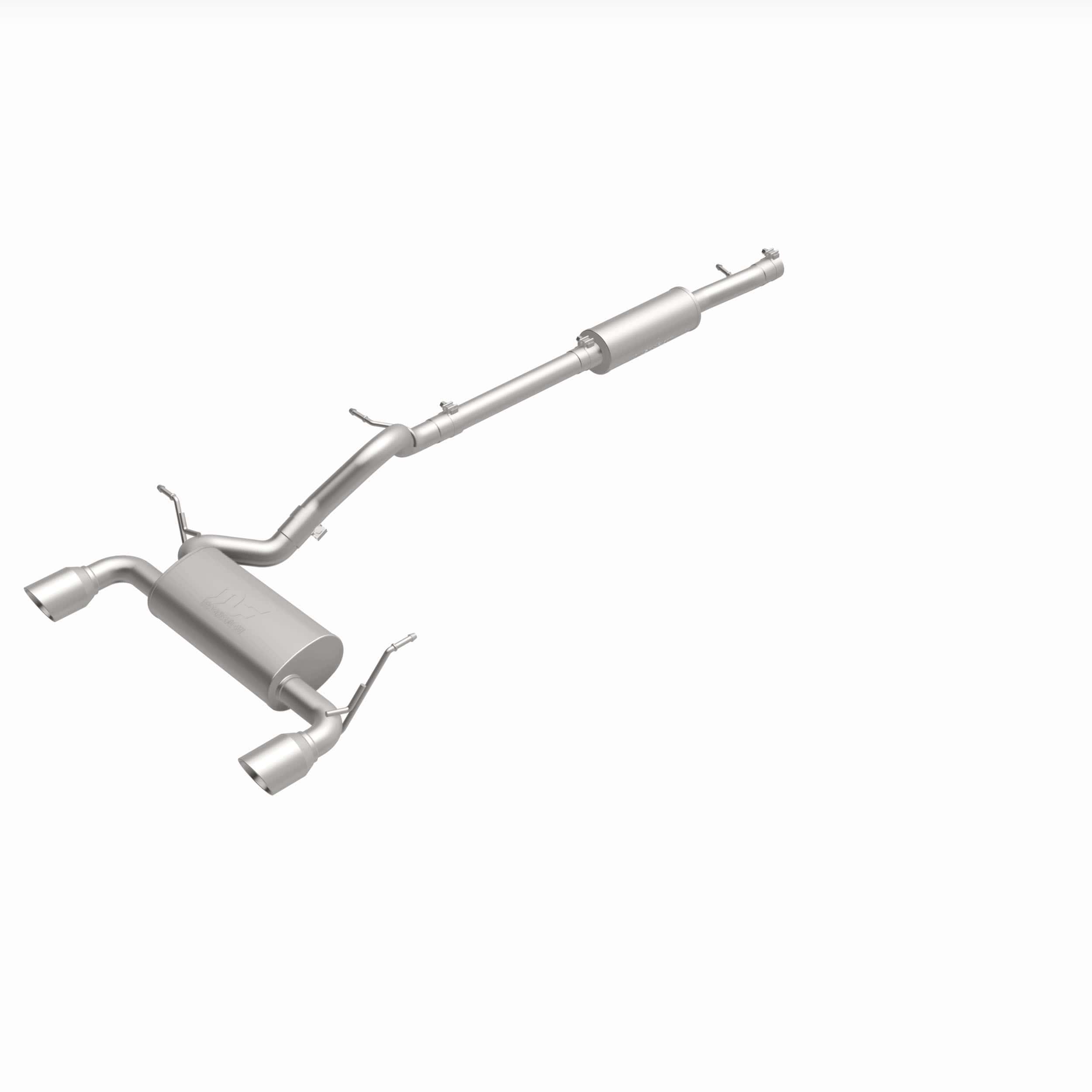 MagnaFlow Exhaust Products Exhaust MagnaFlow Exhaust Products 19327 - Street Series Black Coated Cat-Back System