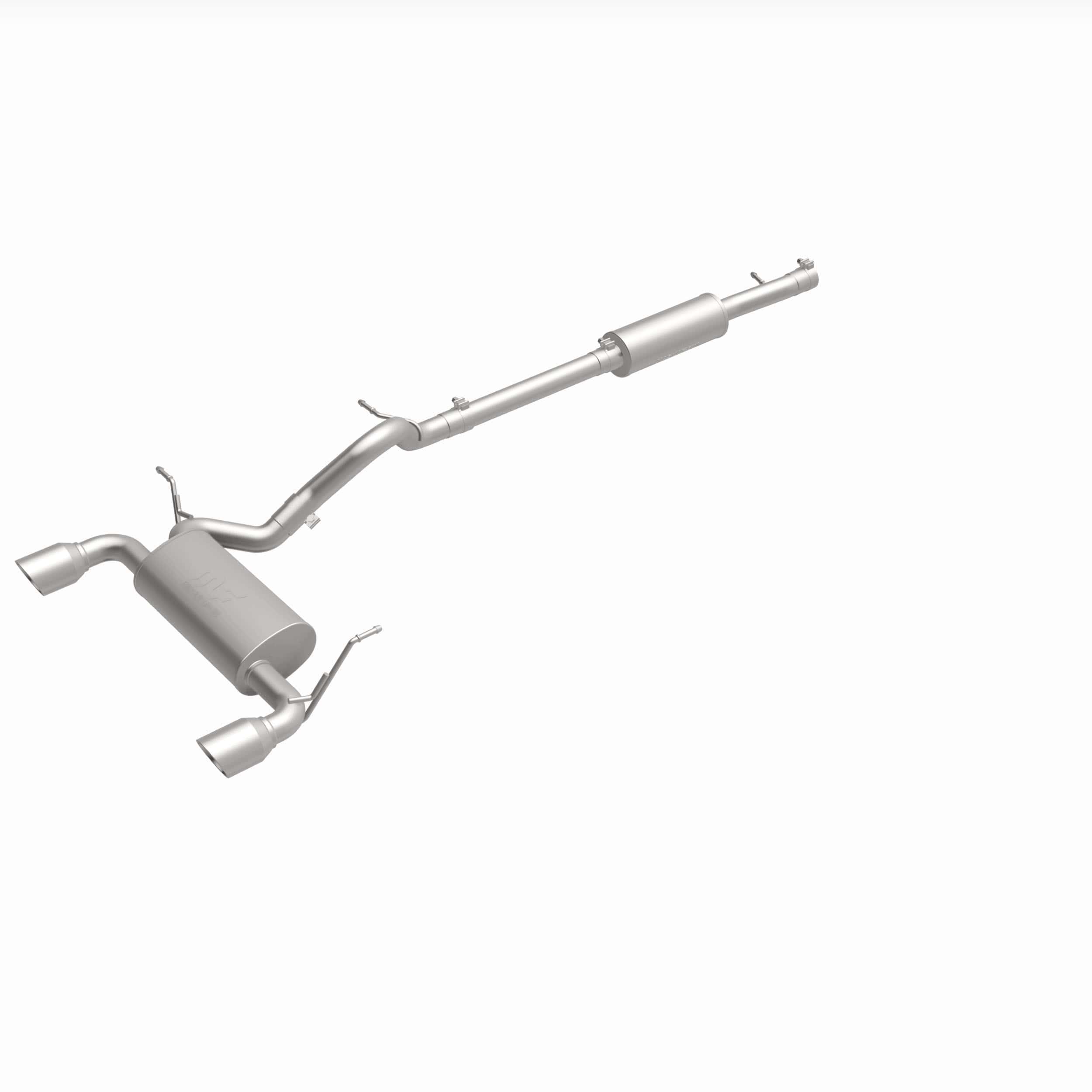 MagnaFlow Exhaust Products Exhaust MagnaFlow Exhaust Products 19327 - Street Series Black Coated Cat-Back System