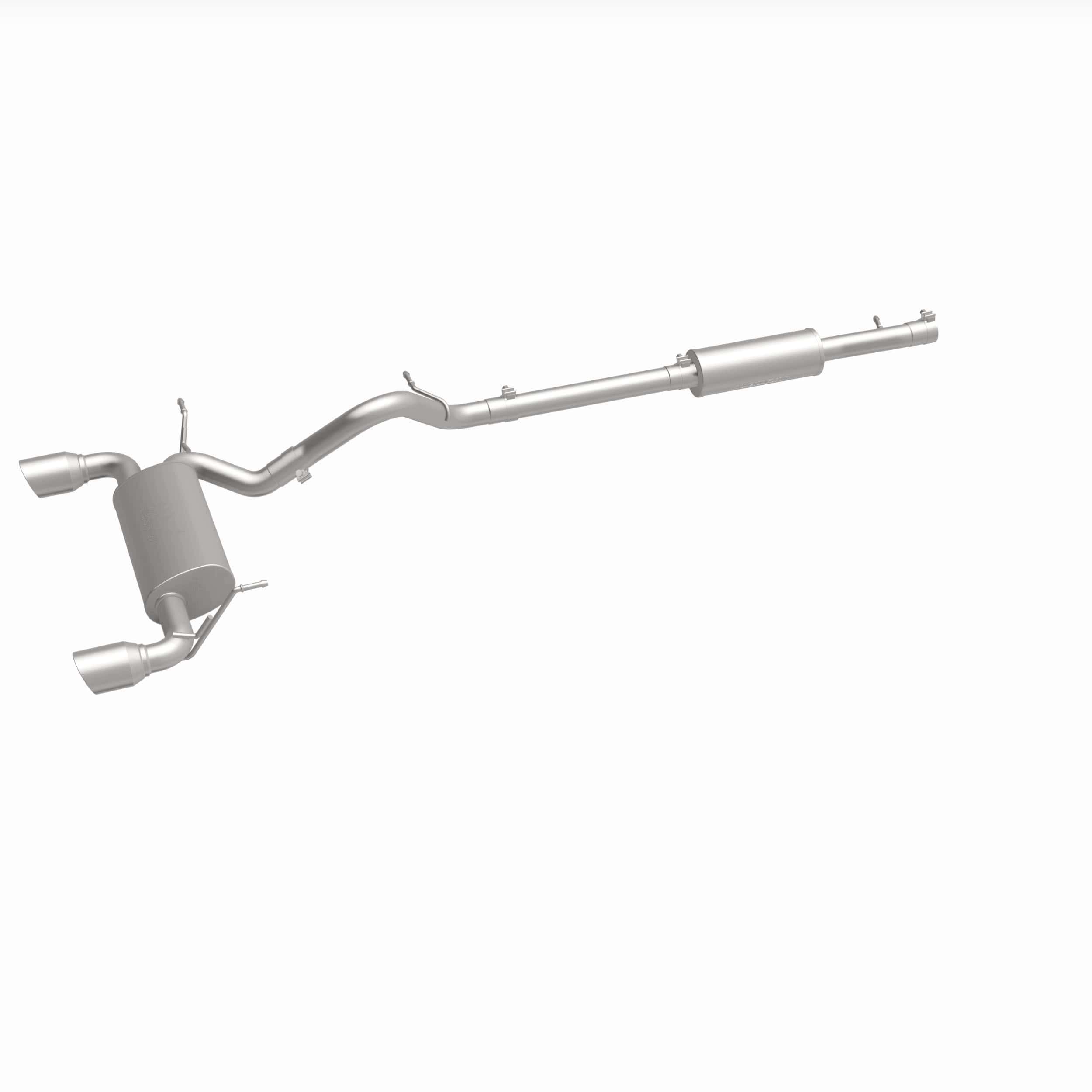 MagnaFlow Exhaust Products Exhaust MagnaFlow Exhaust Products 19327 - Street Series Black Coated Cat-Back System
