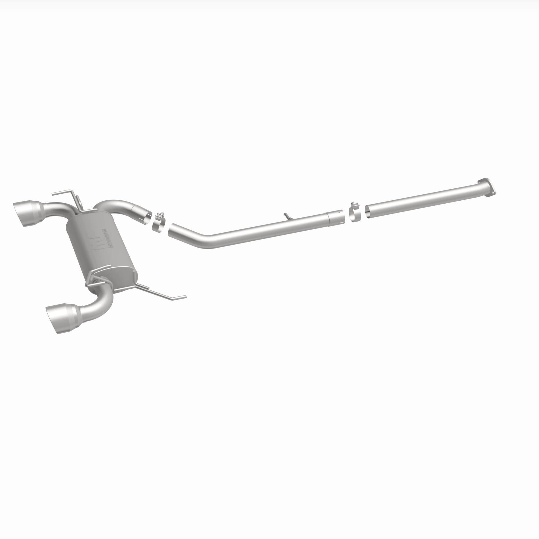 MagnaFlow Exhaust Products 19342 - Street Series Polished Cat-Back System 2