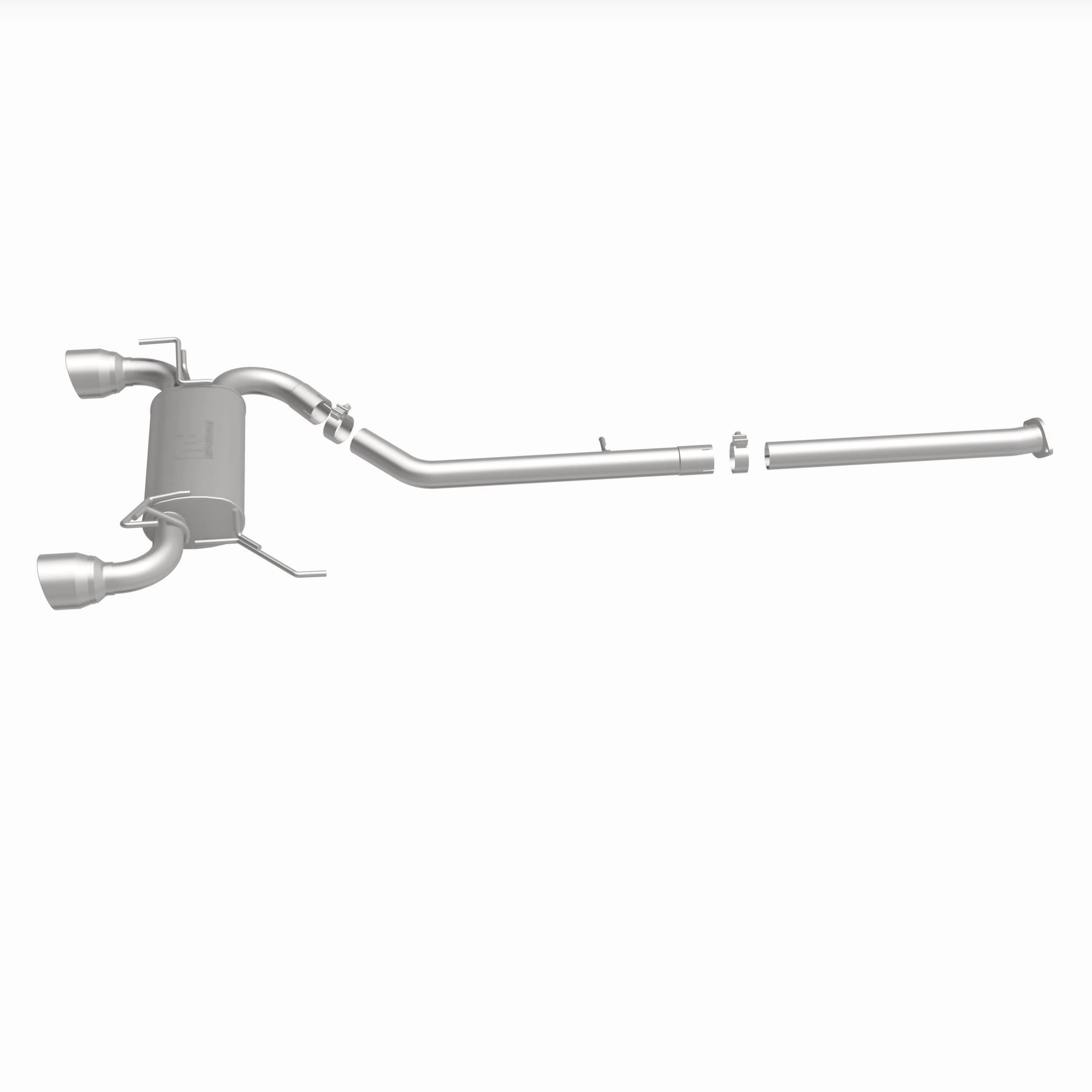 MagnaFlow Exhaust Products 19342 - Street Series Polished Cat-Back System 3