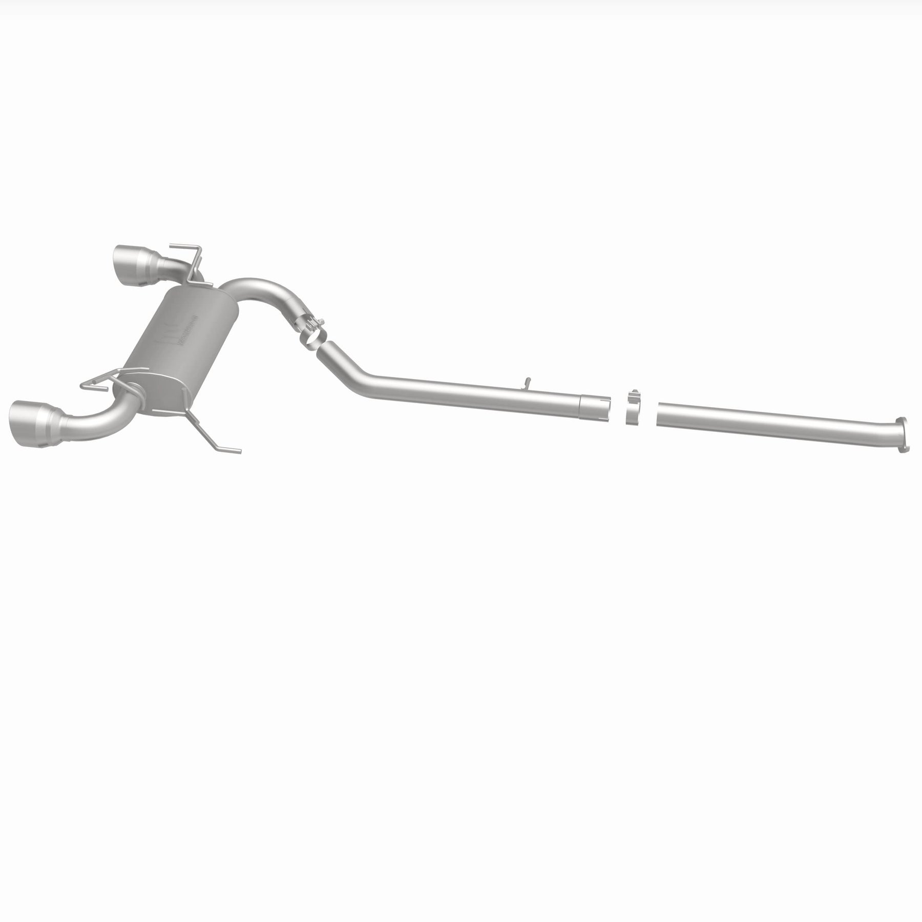 MagnaFlow Exhaust Products 19342 - Street Series Polished Cat-Back System 4