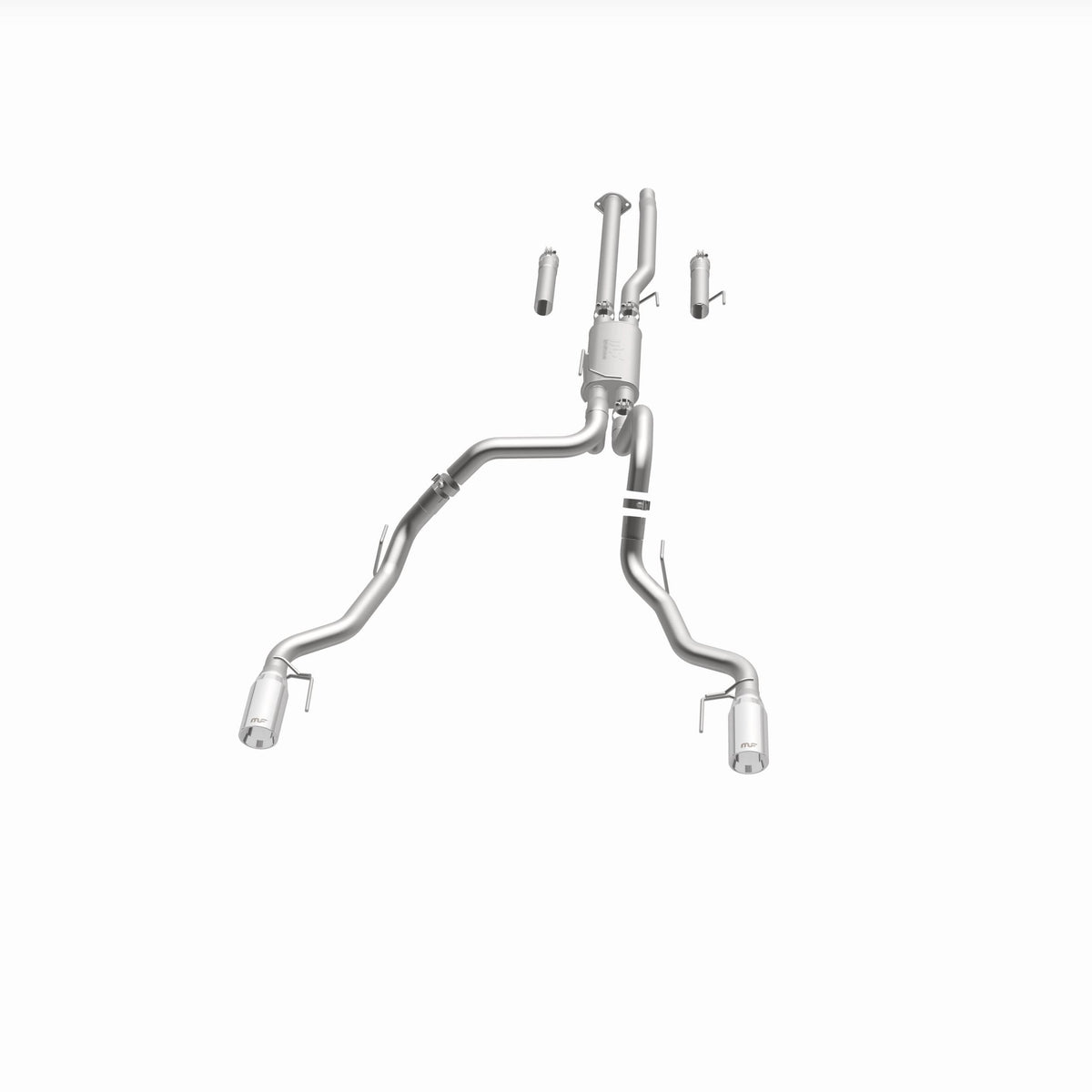 MagnaFlow Exhaust Products 19346 - Street Series Polished Cat-Back System 2