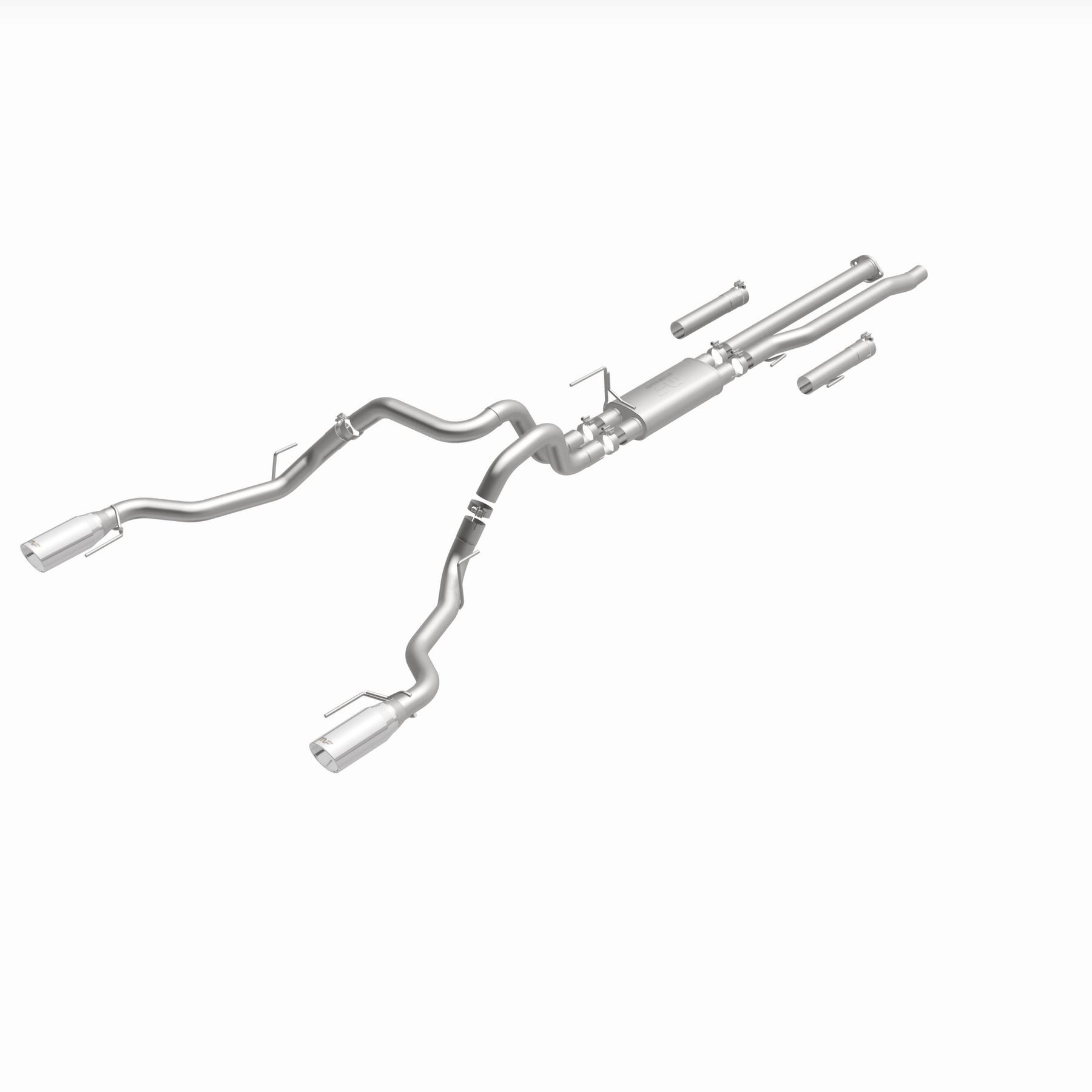 MagnaFlow Exhaust Products 19346 - Street Series Polished Cat-Back System
