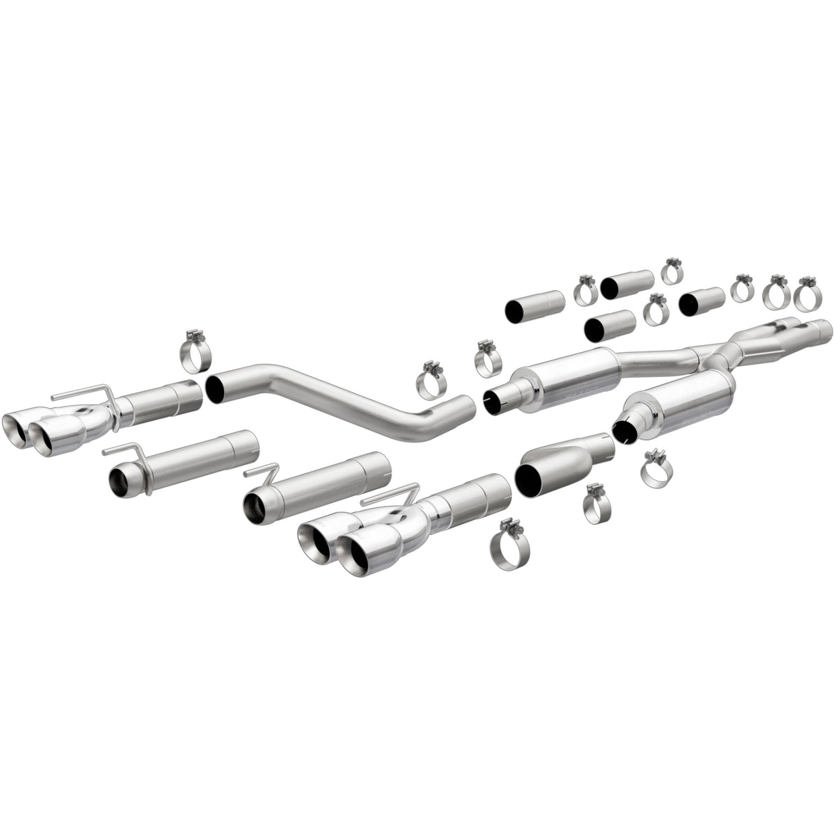 MagnaFlow Exhaust Products 19367 - Competition Series Stainless 3 in Cat-Back 1