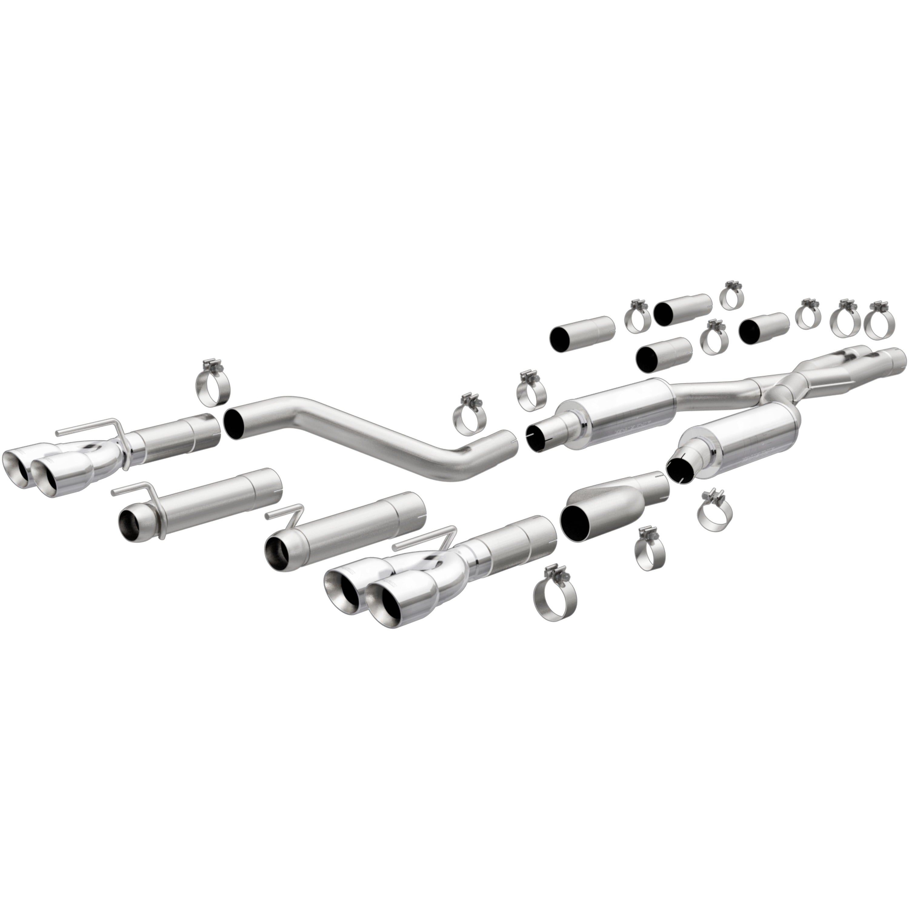 MagnaFlow Exhaust Products 19367 - Competition Series Stainless 3 in Cat-Back 1