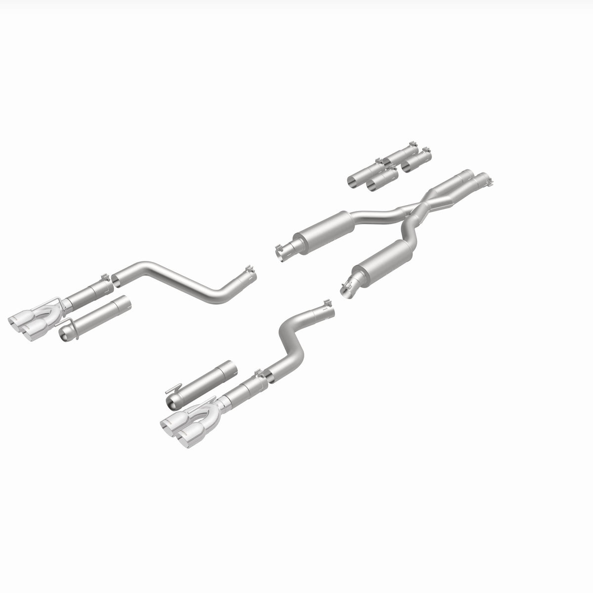 MagnaFlow Exhaust Products 19367 - Competition Series Stainless 3 in Cat-Back 2