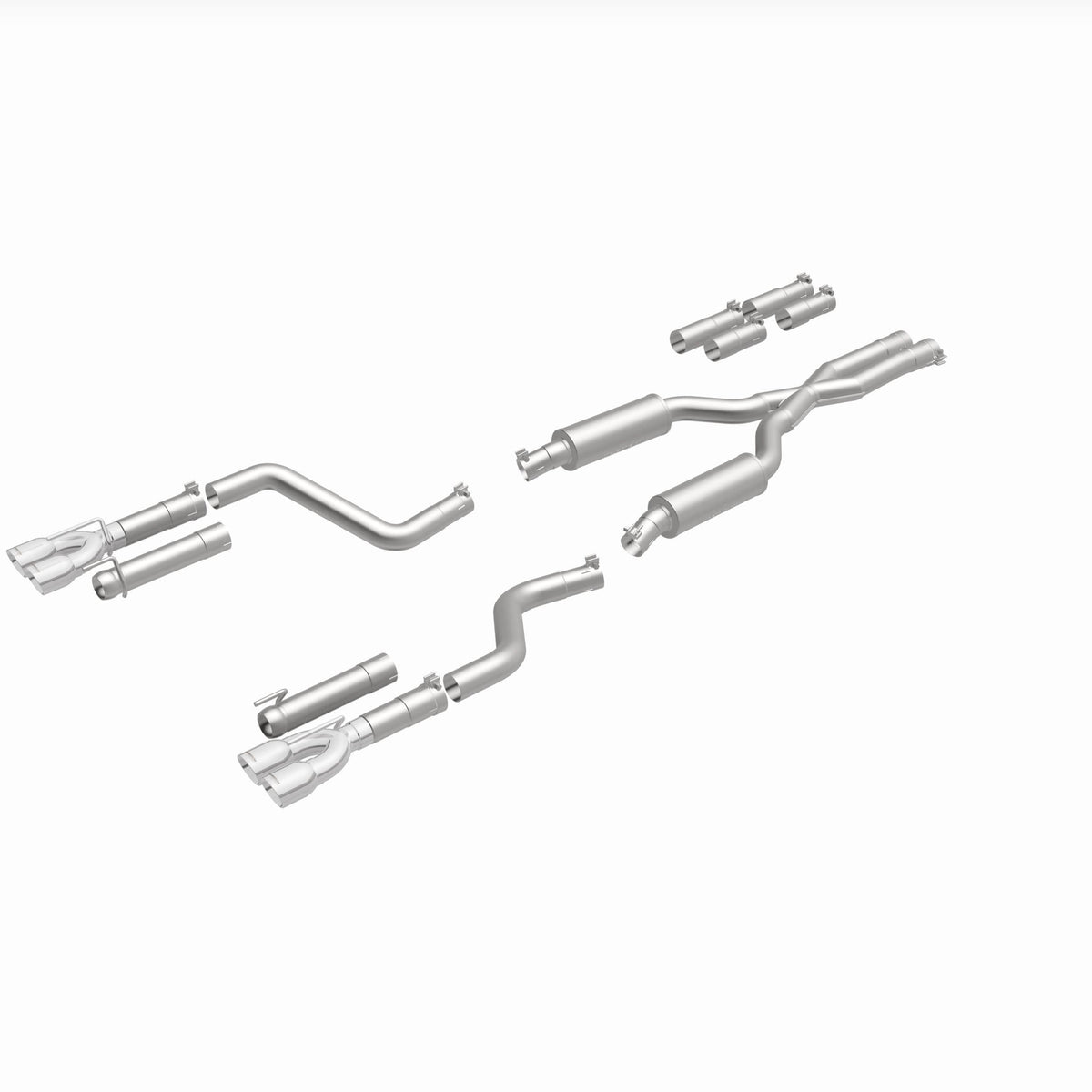MagnaFlow Exhaust Products 19367 - Competition Series Stainless 3 in Cat-Back 4