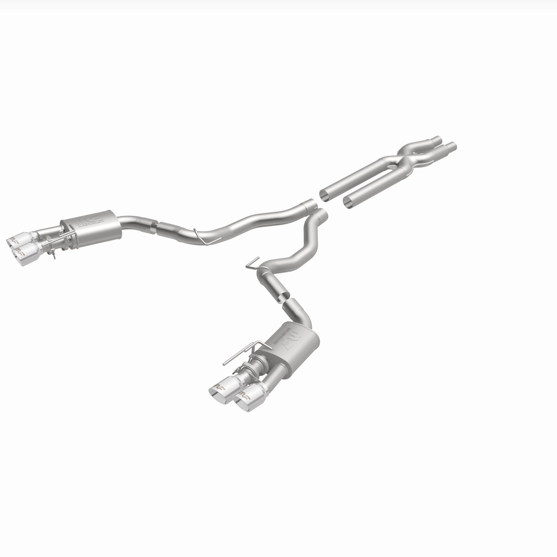 MagnaFlow Exhaust Products 19368 - Competition Series Stainless 3 in Cat-Back 5