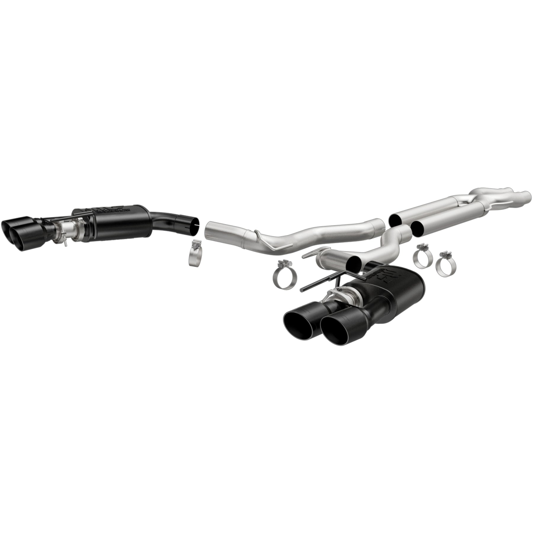MagnaFlow Exhaust Products 19369 - Competition Series Stainless 3 in Cat-Back 1