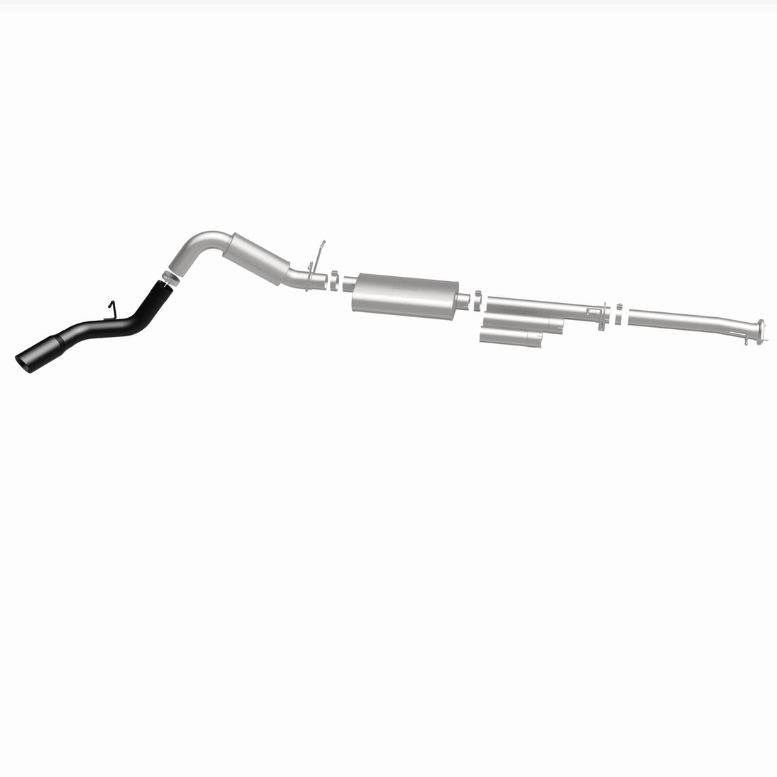MagnaFlow Exhaust Products 19376 - Street Series Black Coated Cat-Back System 4