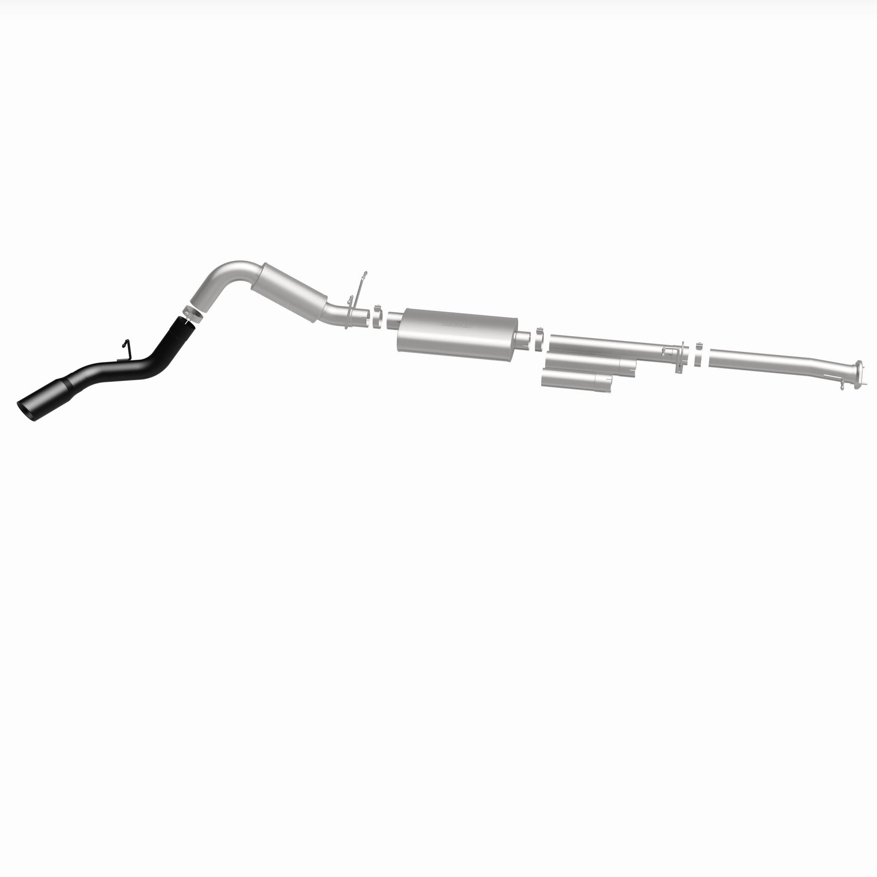 MagnaFlow Exhaust Products 19376 - Street Series Black Coated Cat-Back System 4