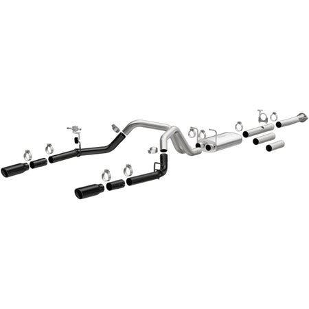 MagnaFlow Exhaust Products 19377 - Street Series Black Coated Cat-Back System 1
