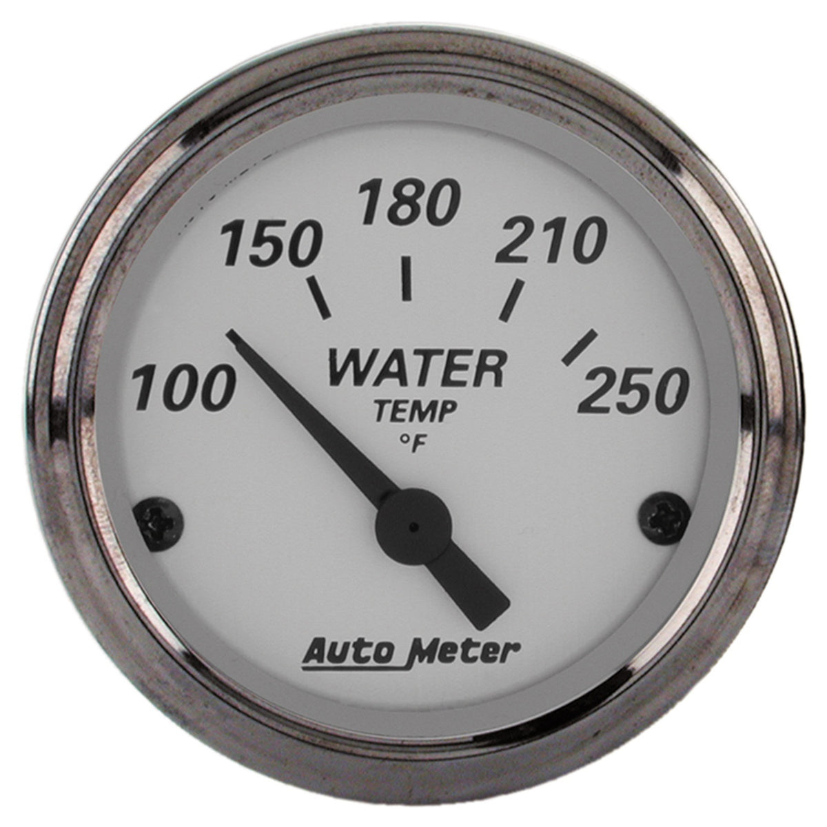 AutoMeter 1938 - GAUGE, WATER TEMP, 2 1/16", 250?F, ELEC, AMERICAN PLATINUM 3