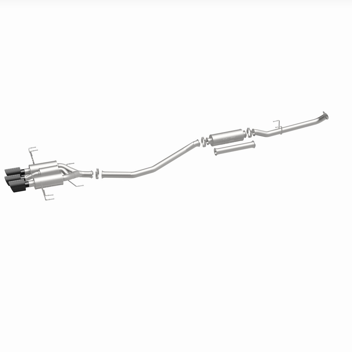 MagnaFlow Exhaust Products 19383 - xMOD Series Carbon Fiber Tips Cat-Back System 3