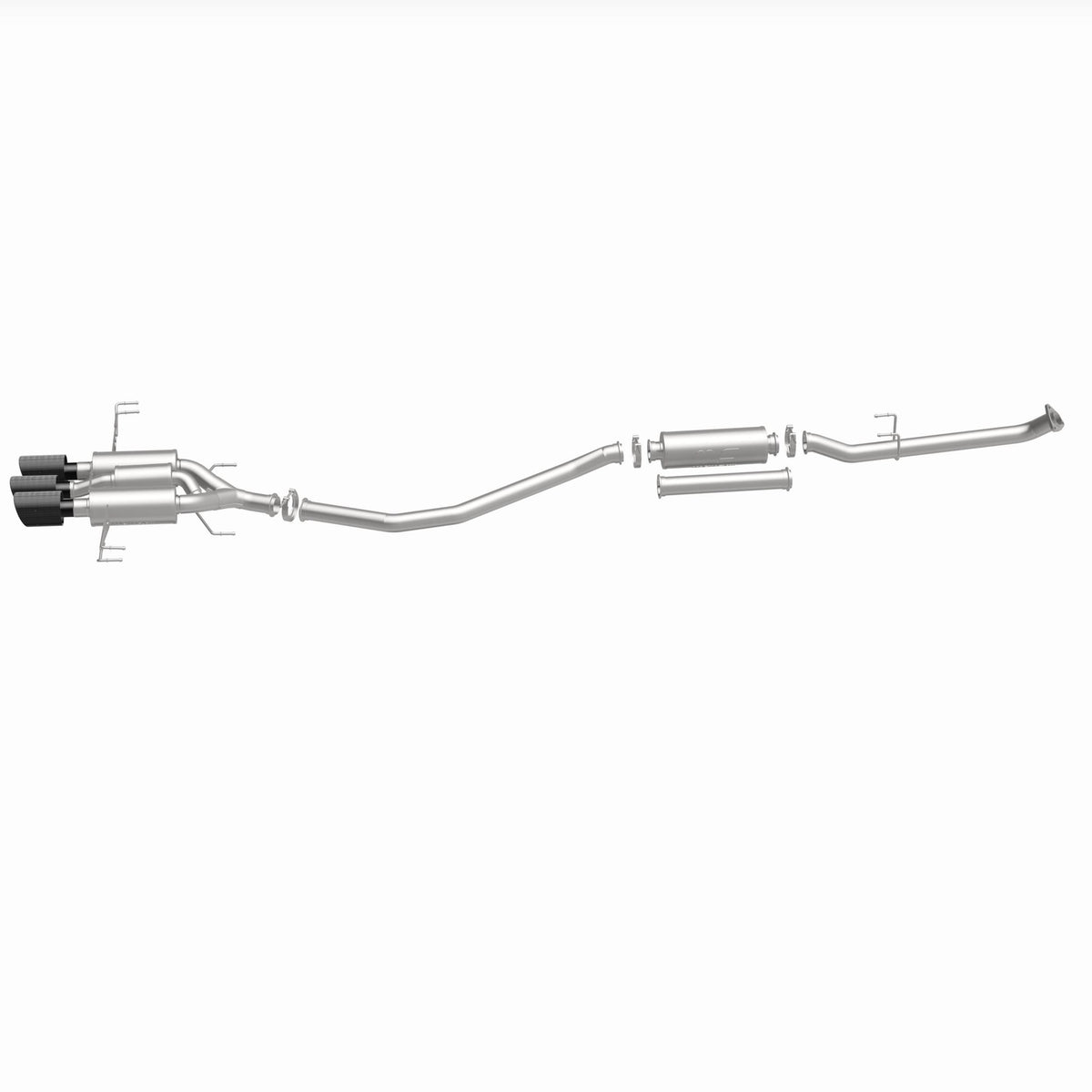 MagnaFlow Exhaust Products 19383 - xMOD Series Carbon Fiber Tips Cat-Back System 4