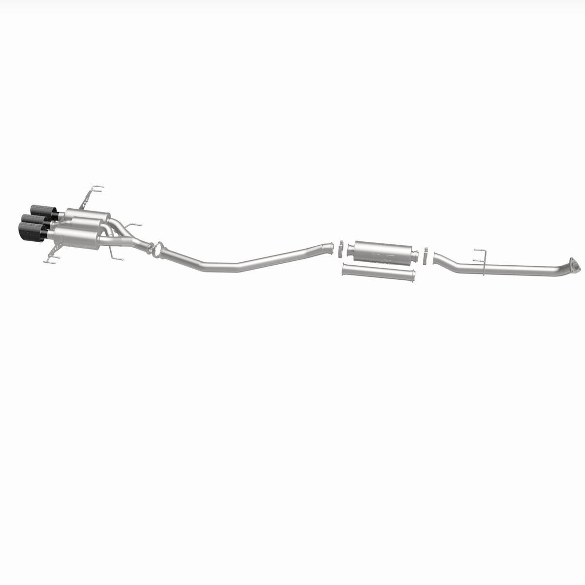 MagnaFlow Exhaust Products 19383 - xMOD Series Carbon Fiber Tips Cat-Back System 5