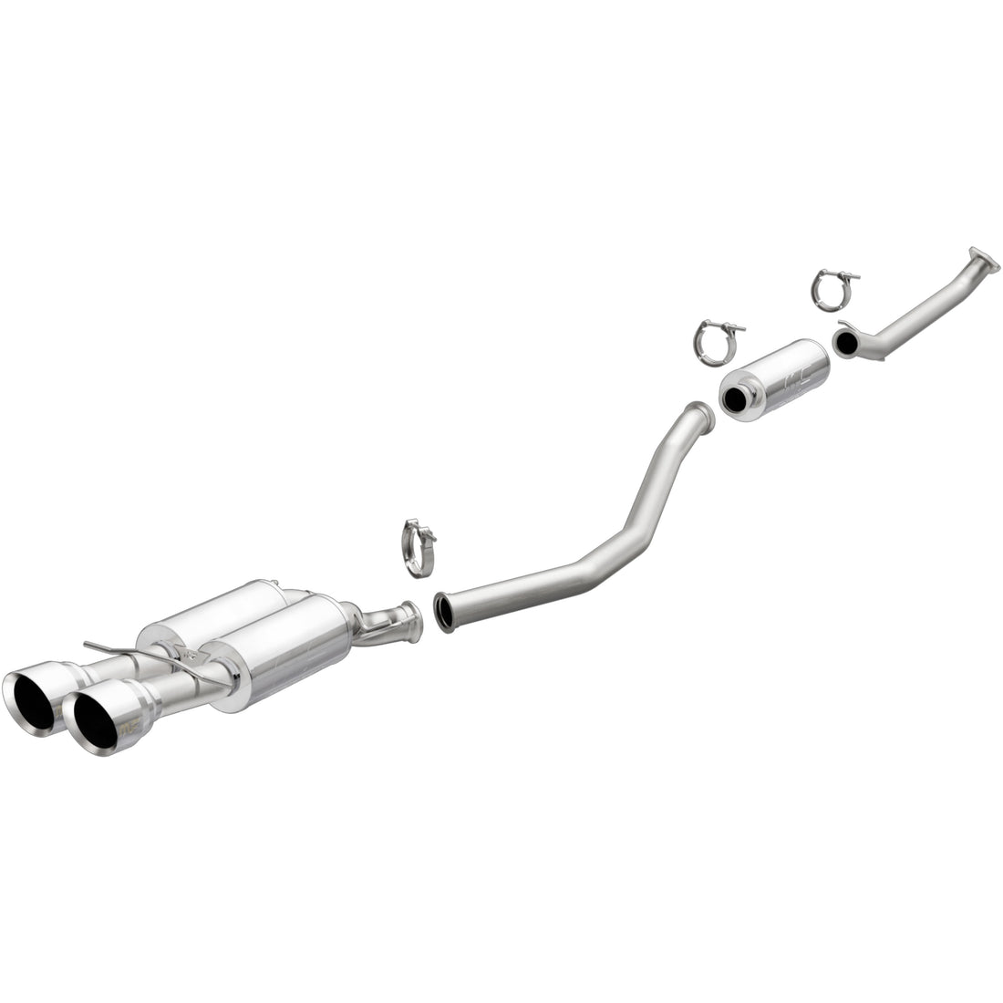 MagnaFlow Exhaust Products 19394 - Competition Series Stainless 2.5 in Cat-Back 4