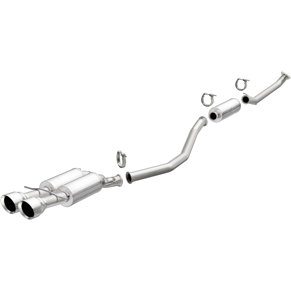 MagnaFlow Exhaust Products 19394 - Competition Series Stainless 2.5 in Cat-Back 4