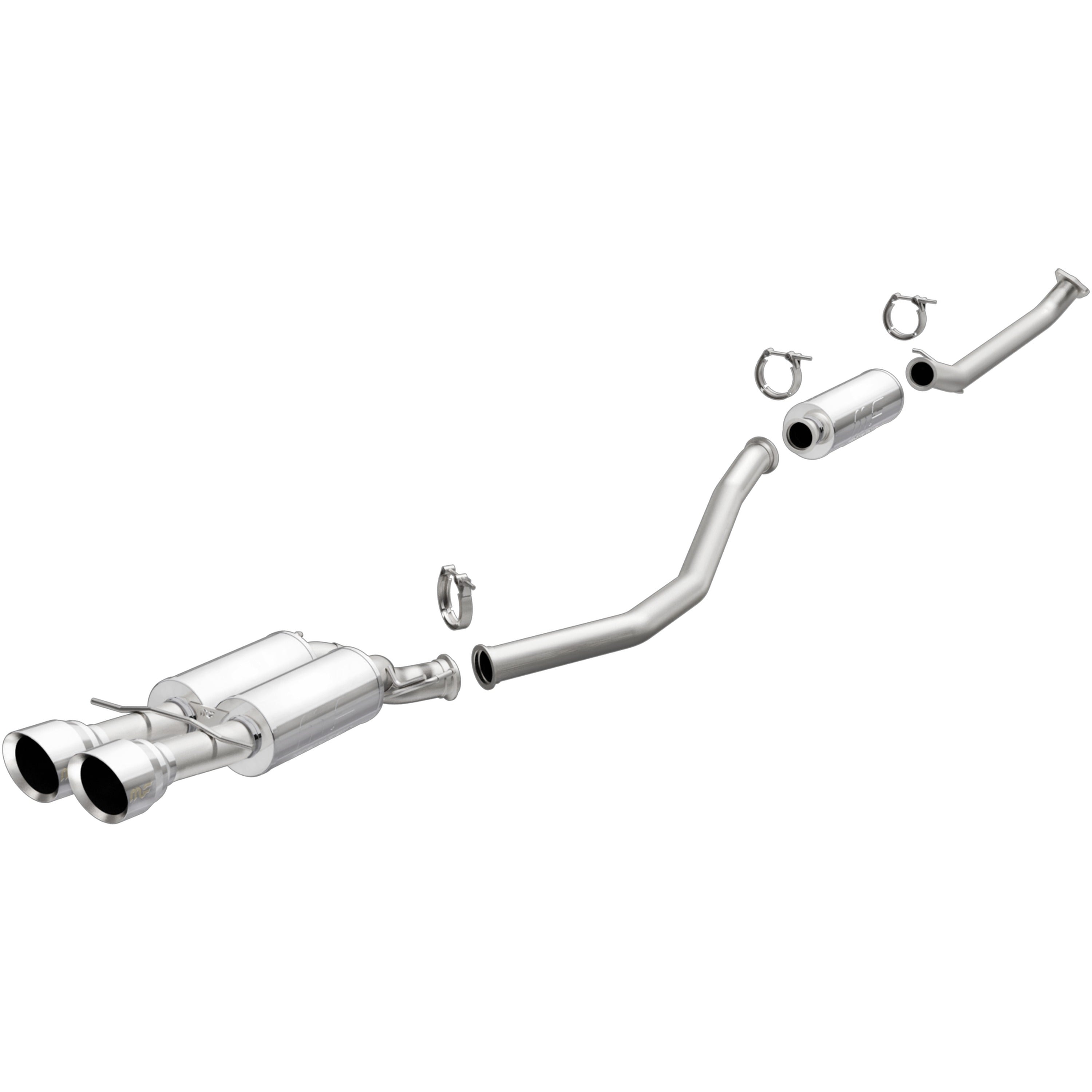MagnaFlow Exhaust Products 19394 - Competition Series Stainless 2.5 in Cat-Back 4