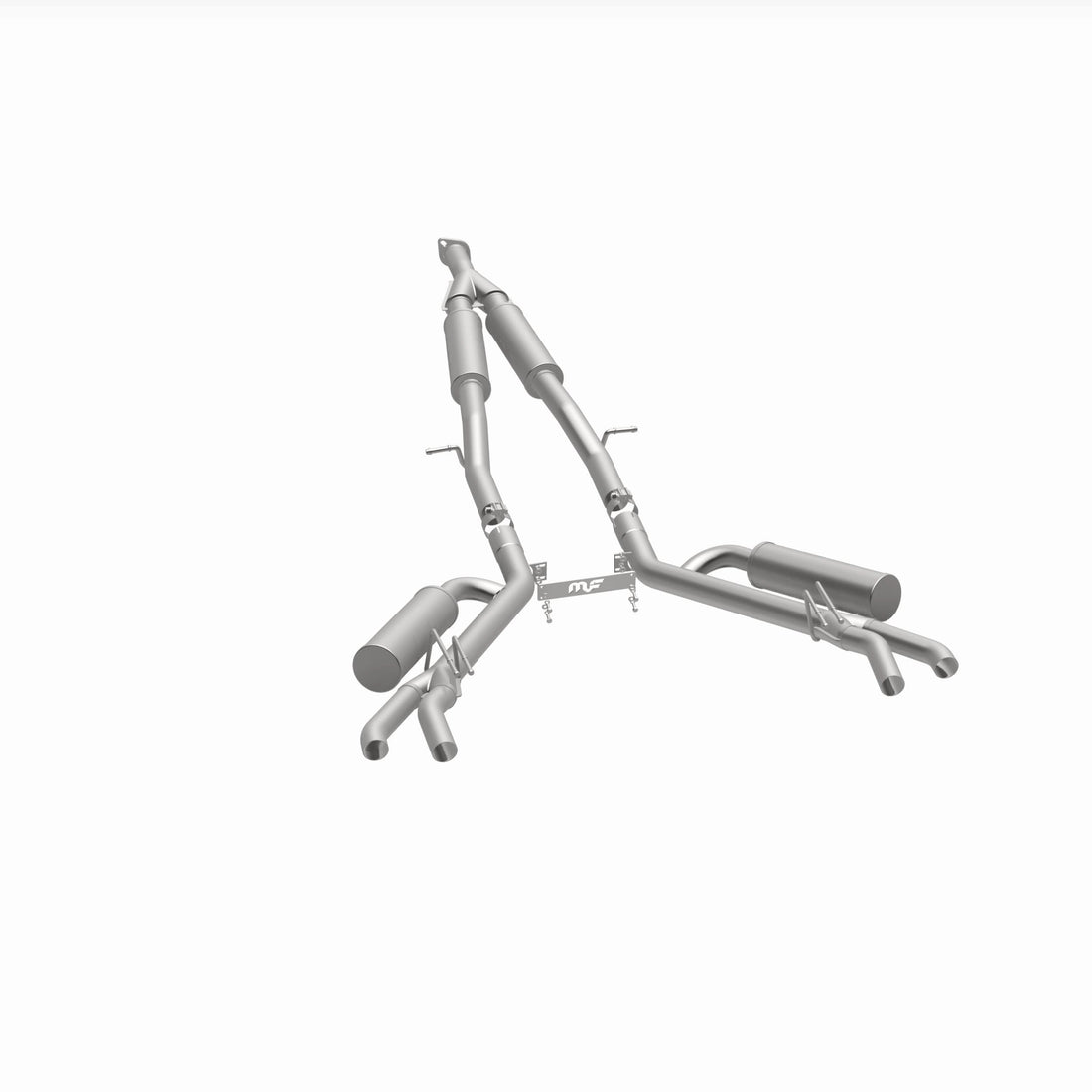 MagnaFlow Exhaust Products 19405 - Competition Series Stainless 2.5 in Cat-Back 2