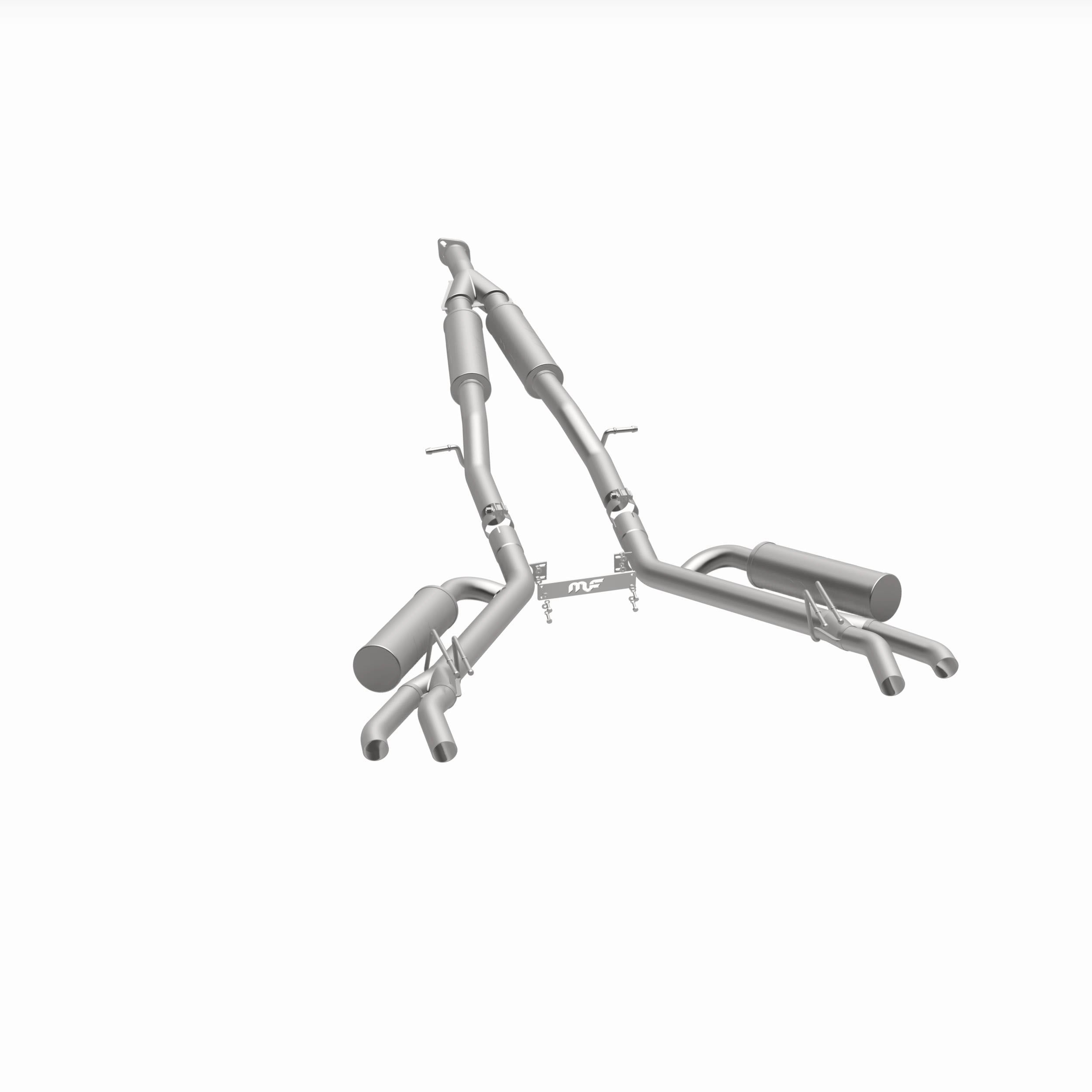 MagnaFlow Exhaust Products 19405 - Competition Series Stainless 2.5 in Cat-Back 2