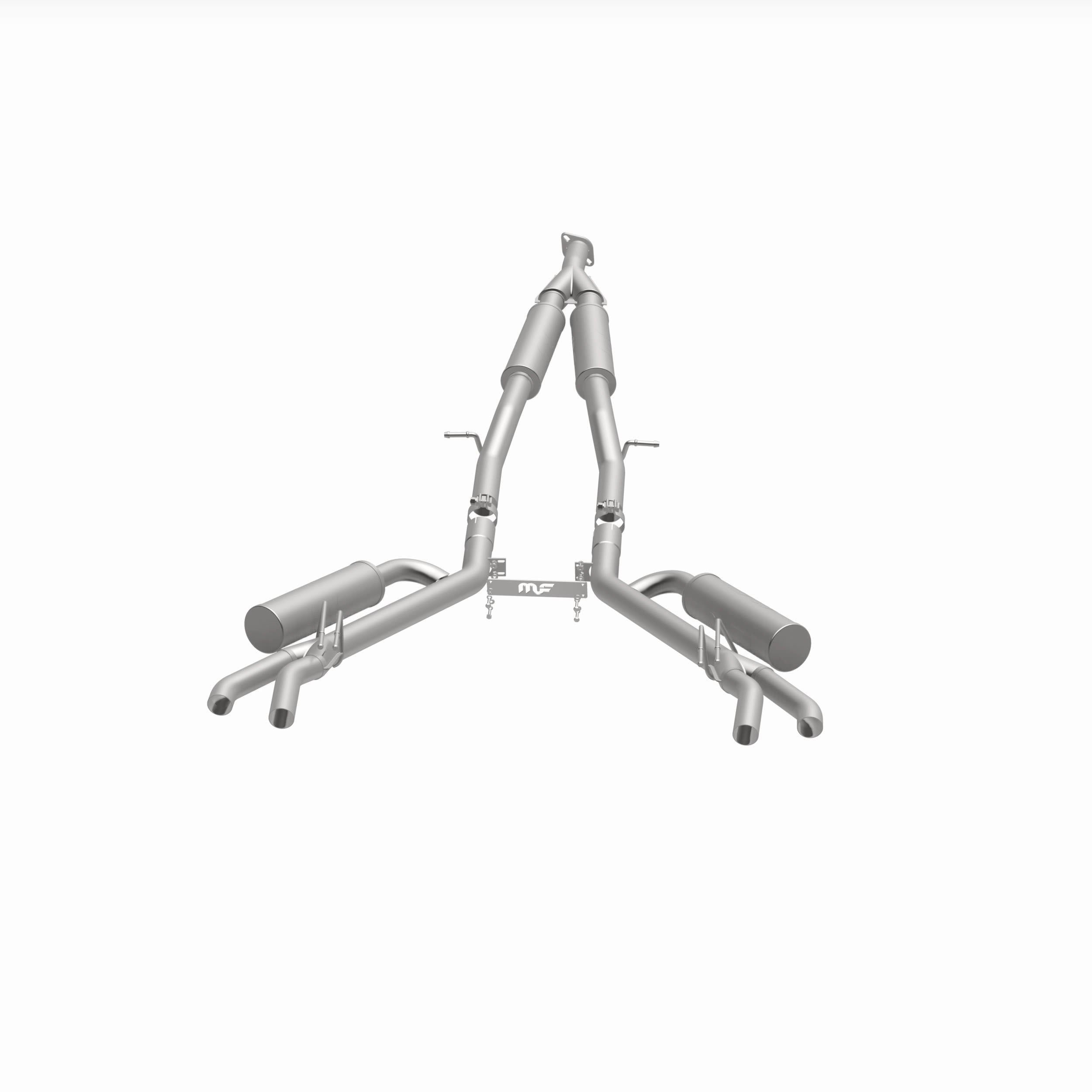 MagnaFlow Exhaust Products 19405 - Competition Series Stainless 2.5 in Cat-Back 3