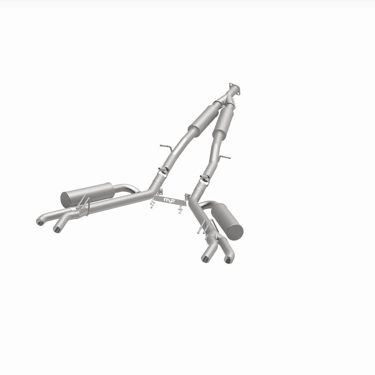 MagnaFlow Exhaust Products 19405 - Competition Series Stainless 2.5 in Cat-Back 4