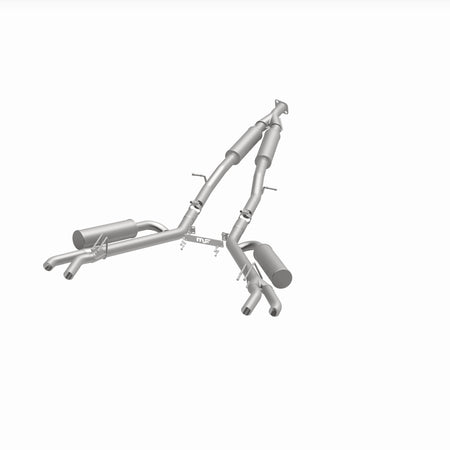 MagnaFlow Exhaust Products 19405 - Competition Series Stainless 2.5 in Cat-Back 4