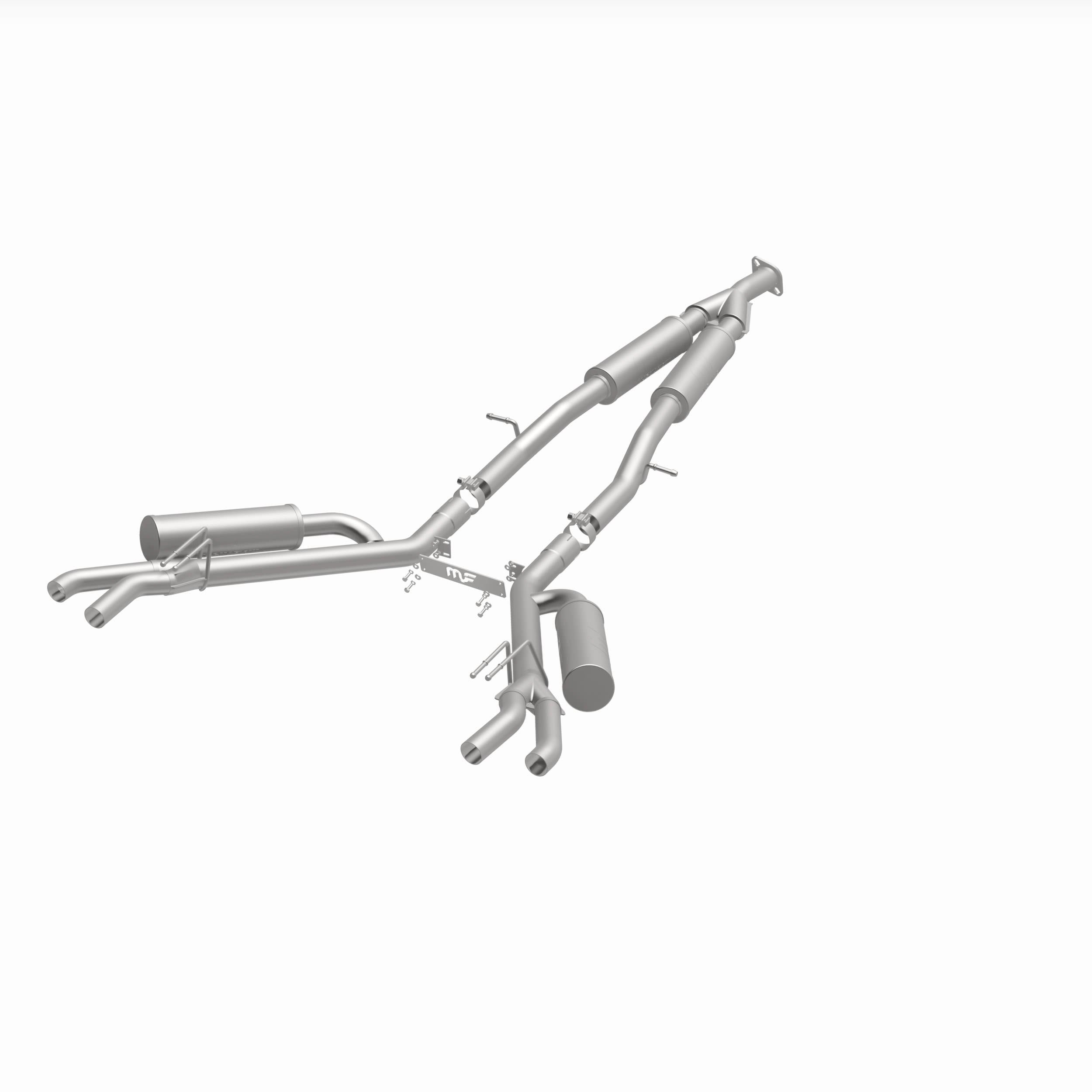 MagnaFlow Exhaust Products 19405 - Competition Series Stainless 2.5 in Cat-Back 5