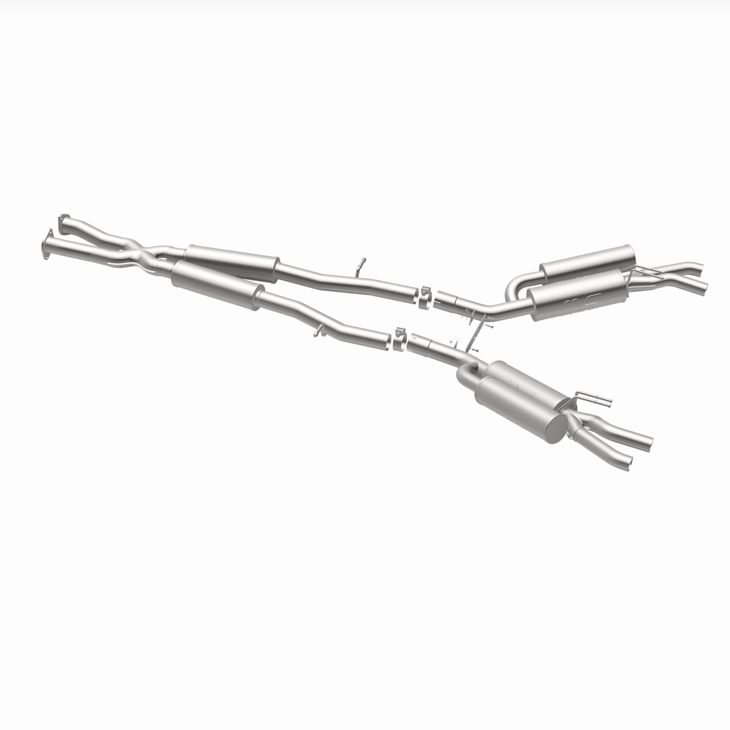 MagnaFlow Exhaust Products 19406 - Competition Series Stainless 2.5 in Cat-Back 1