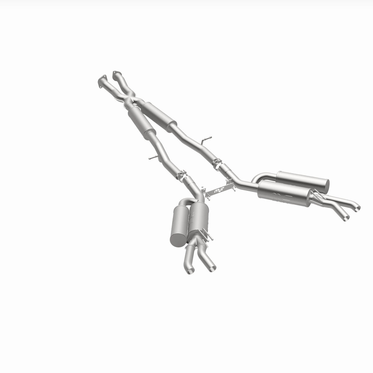 MagnaFlow Exhaust Products 19406 - Competition Series Stainless 2.5 in Cat-Back 3