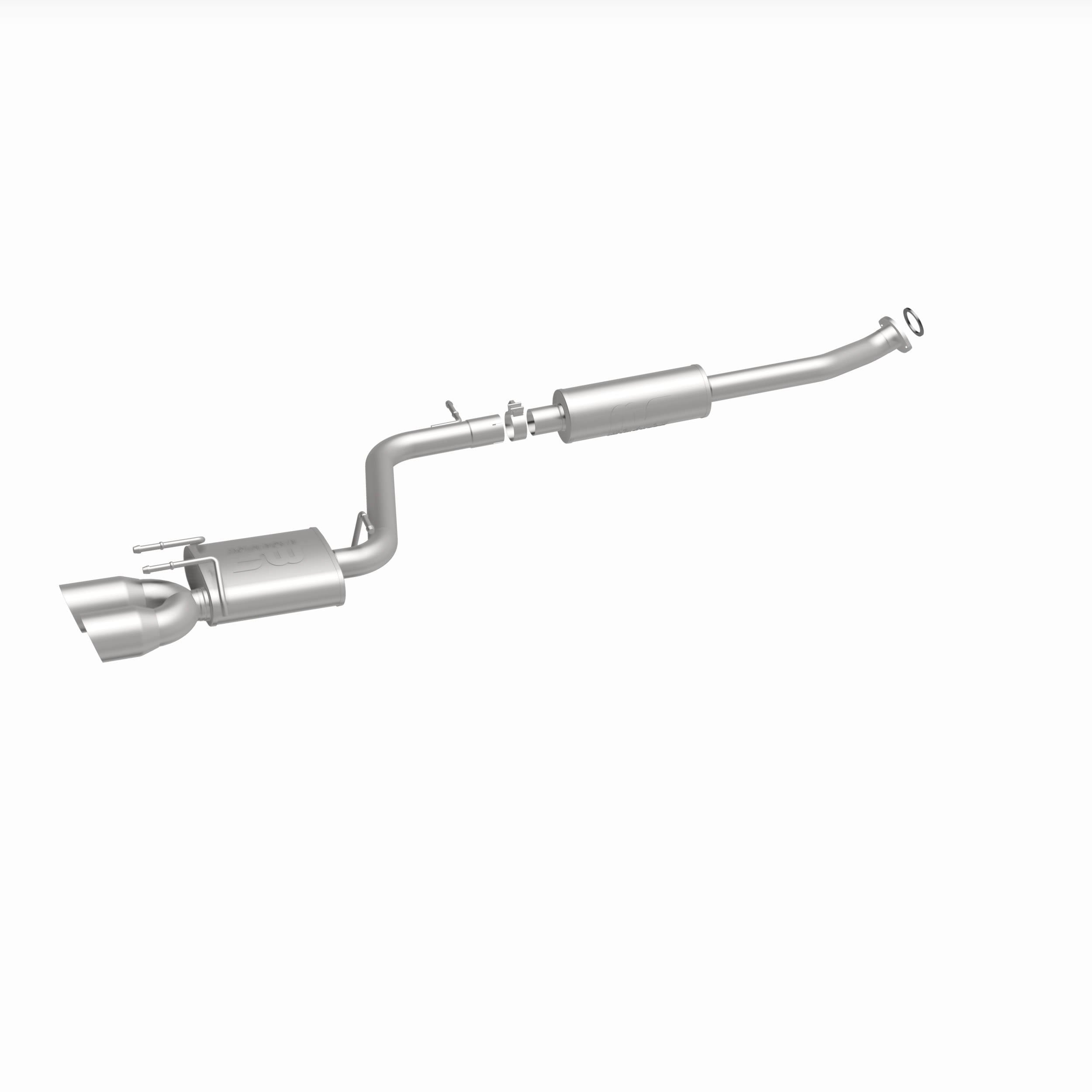 MagnaFlow Exhaust Products 19410 - Street Series Polished Cat-Back System 3