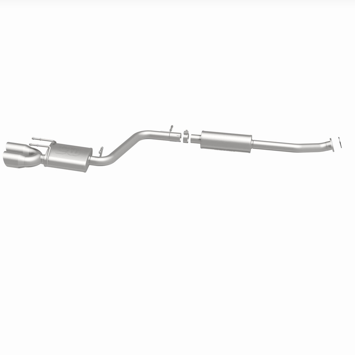 MagnaFlow Exhaust Products 19410 - Street Series Polished Cat-Back System 5