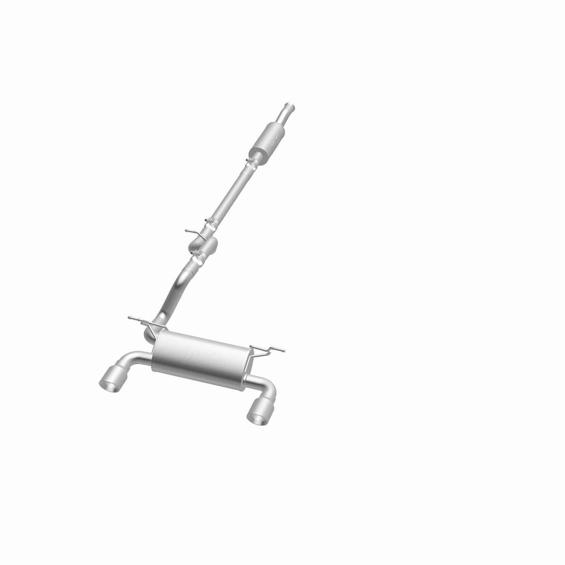 MagnaFlow Exhaust Products 19416 - Street Series Polished Cat-Back System 1