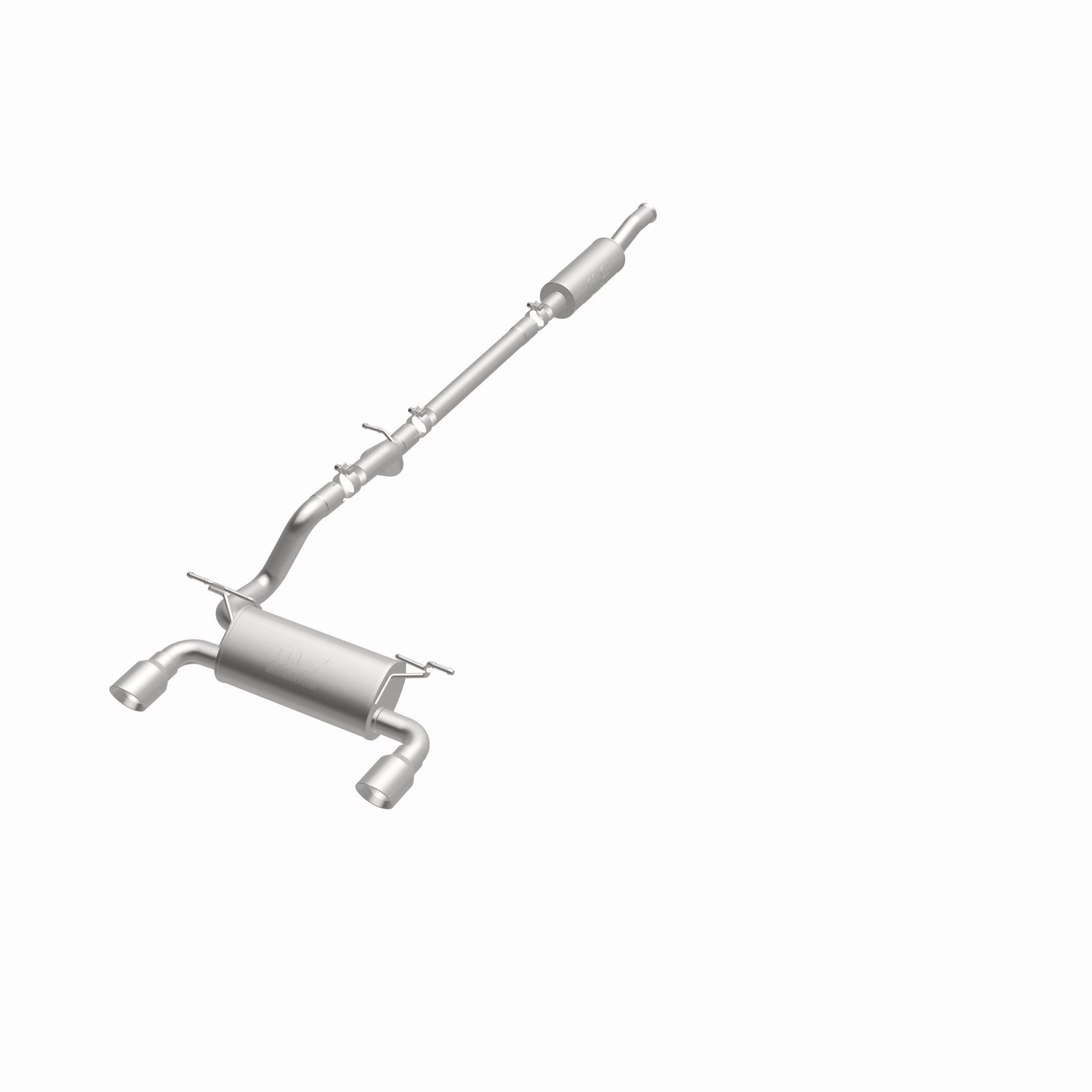 MagnaFlow Exhaust Products 19416 - Street Series Polished Cat-Back System 2