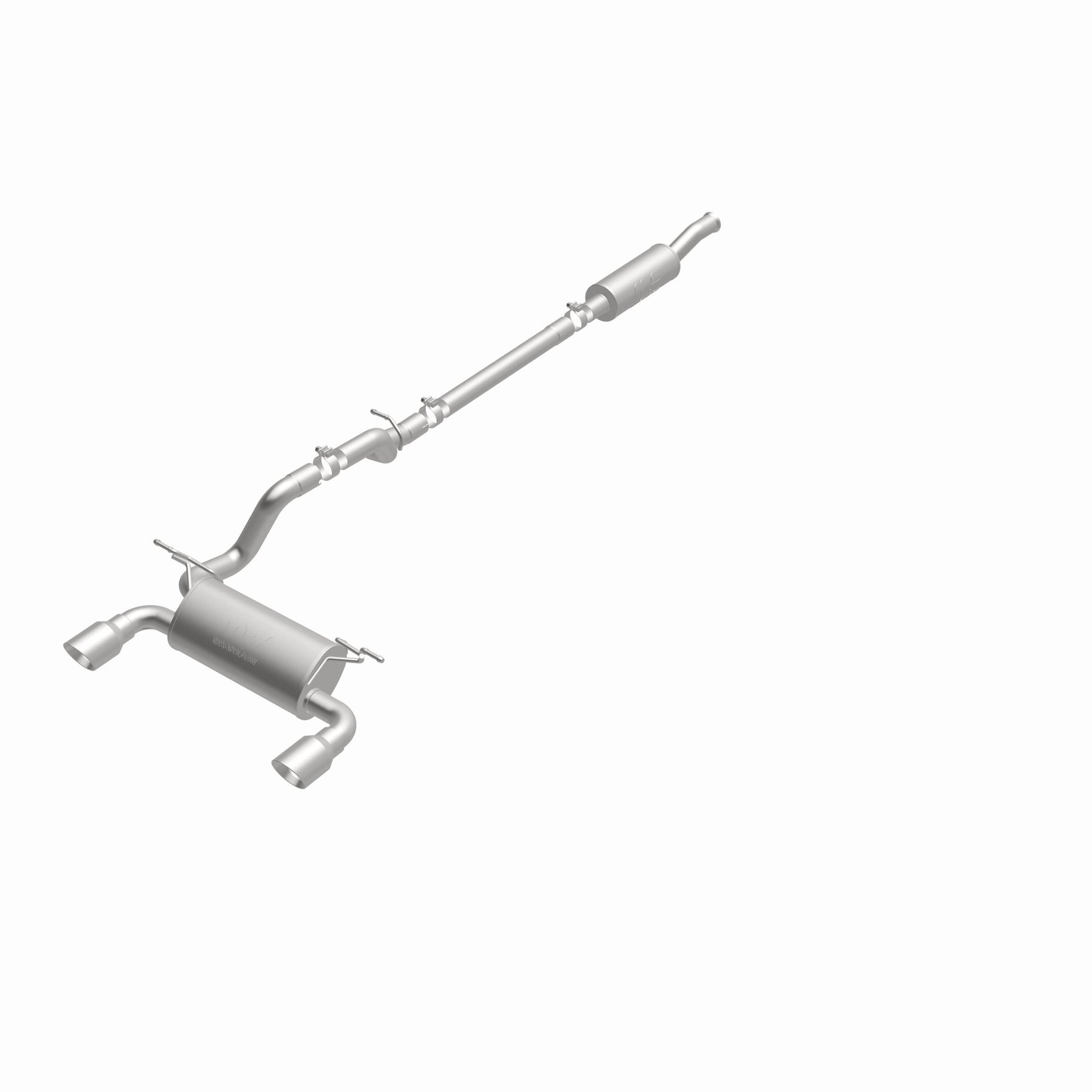 MagnaFlow Exhaust Products 19416 - Street Series Polished Cat-Back System 3