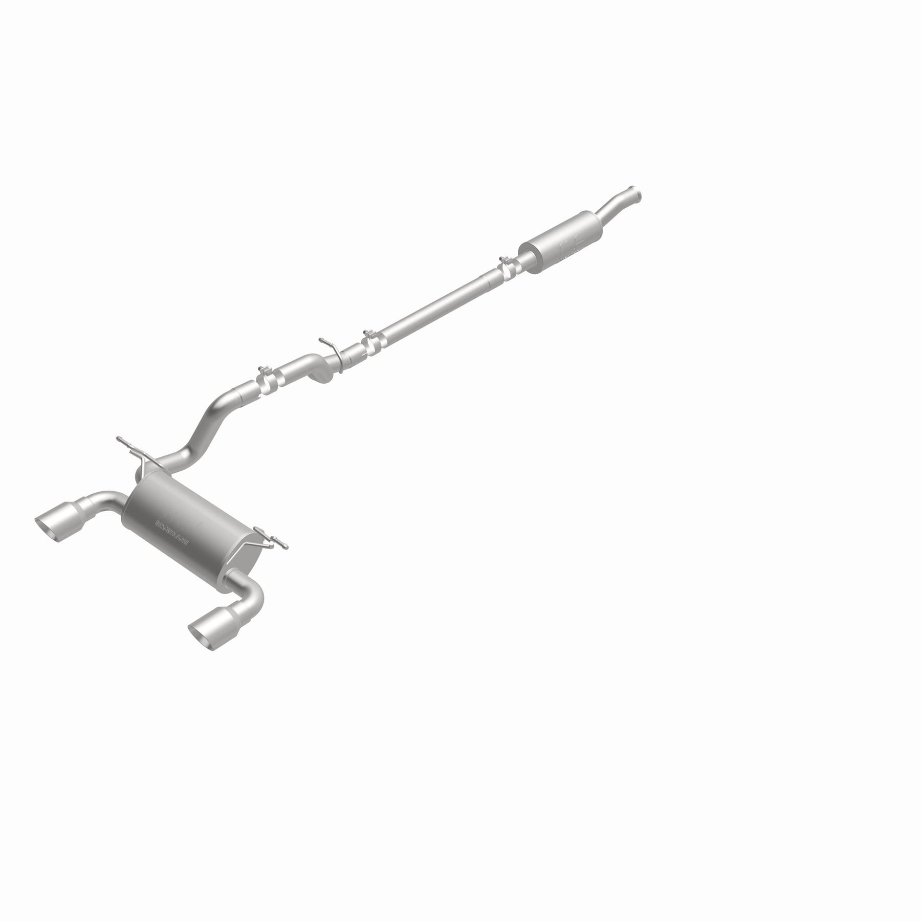 MagnaFlow Exhaust Products 19416 - Street Series Polished Cat-Back System 4