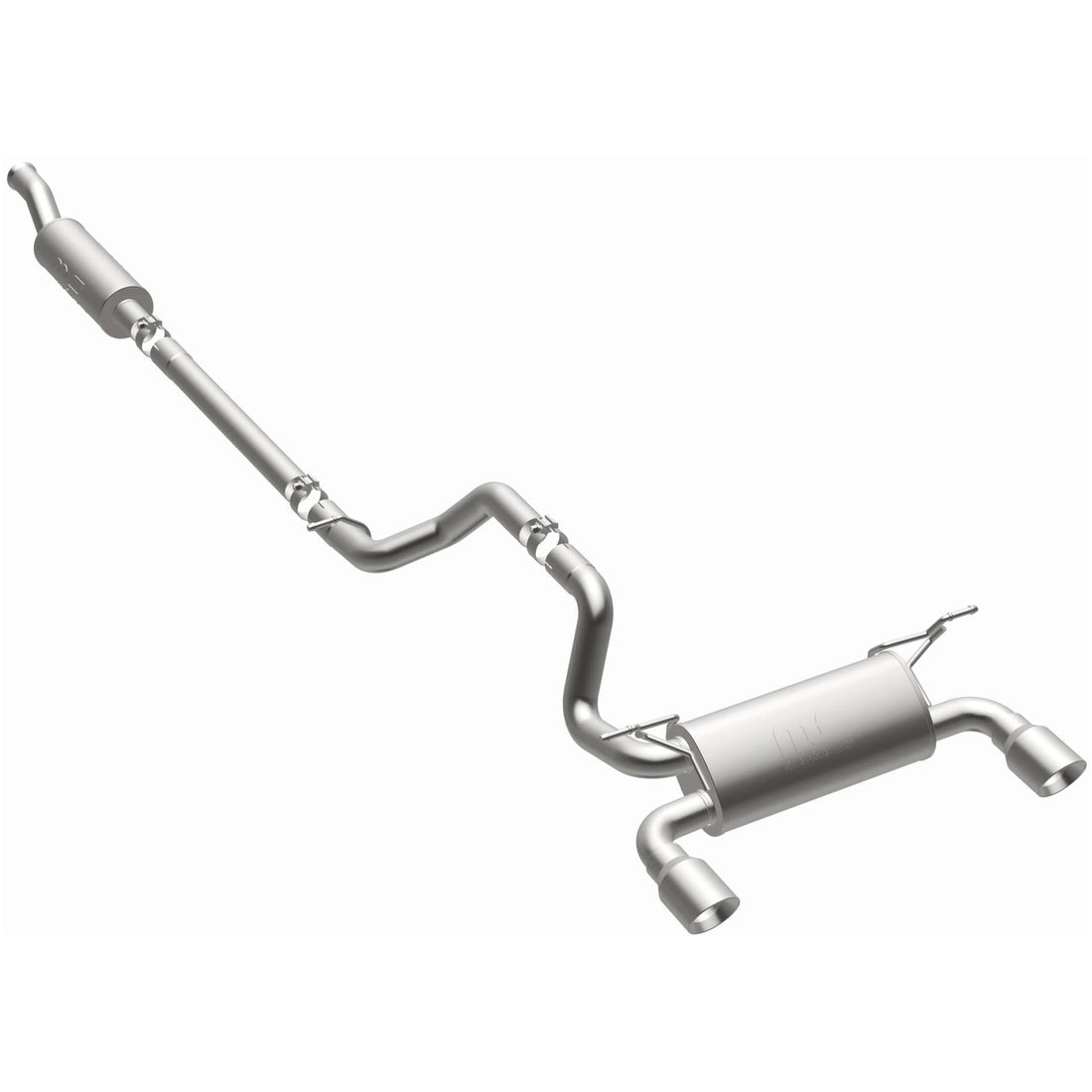 MagnaFlow Exhaust Products 19416 - Street Series Polished Cat-Back System 5