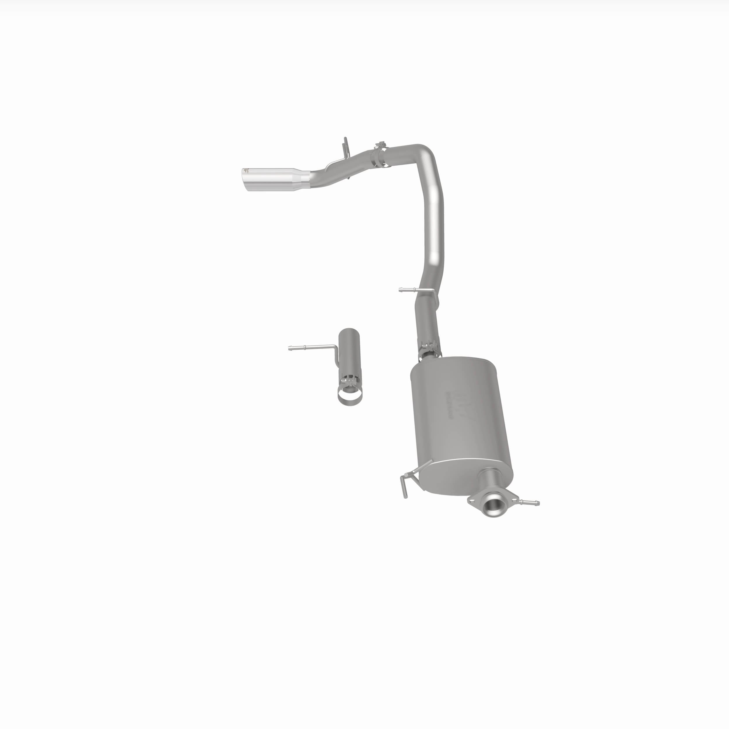 MagnaFlow Exhaust Products 19424 - Street Series Polished Cat-Back System 1